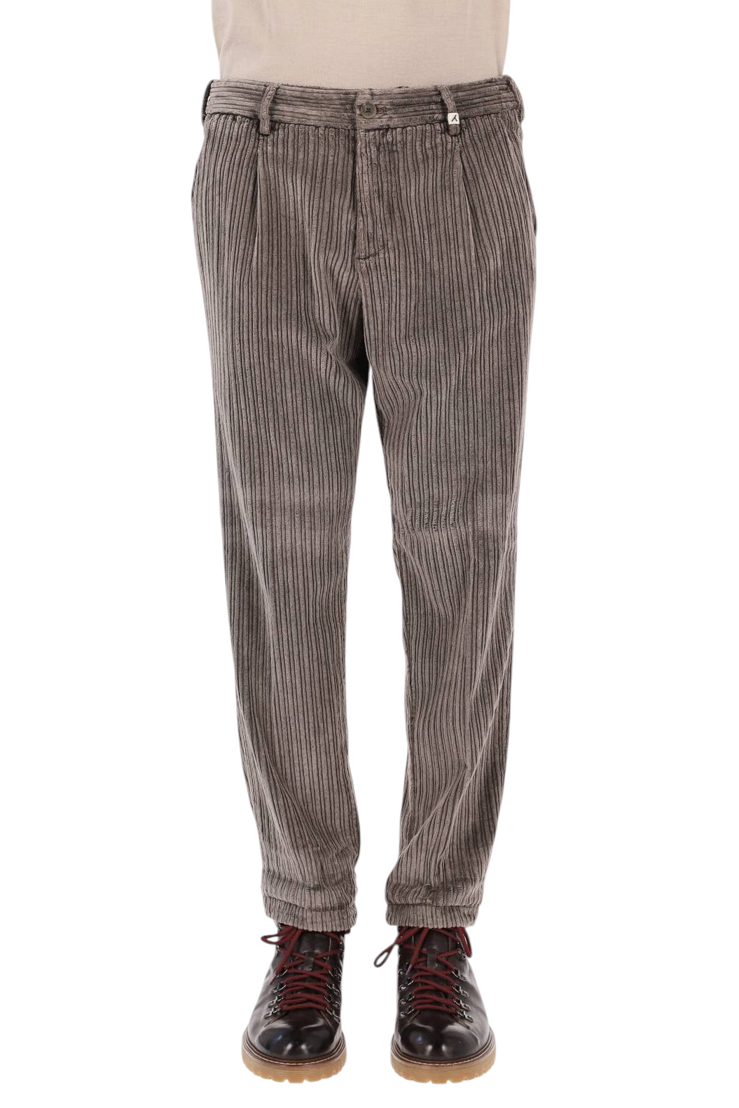 Myths Pantalone roccia a coste con vita elasticata 26WM18ELA 312-FR/2 82
