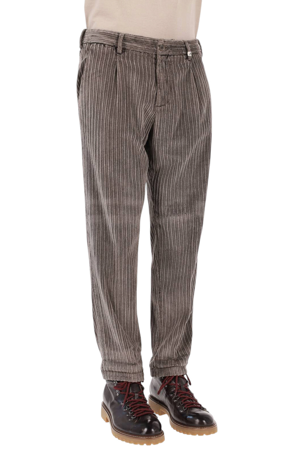 Myths Pantalone roccia a coste con vita elasticata 26WM18ELA 312-FR/2 82