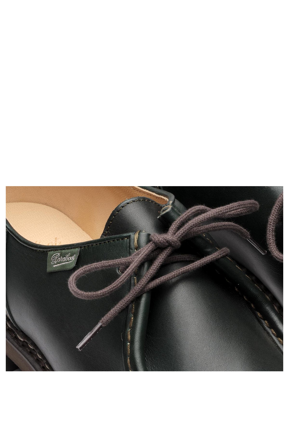 Paraboot Derby Michael in pelle 173506 LISSE VERT