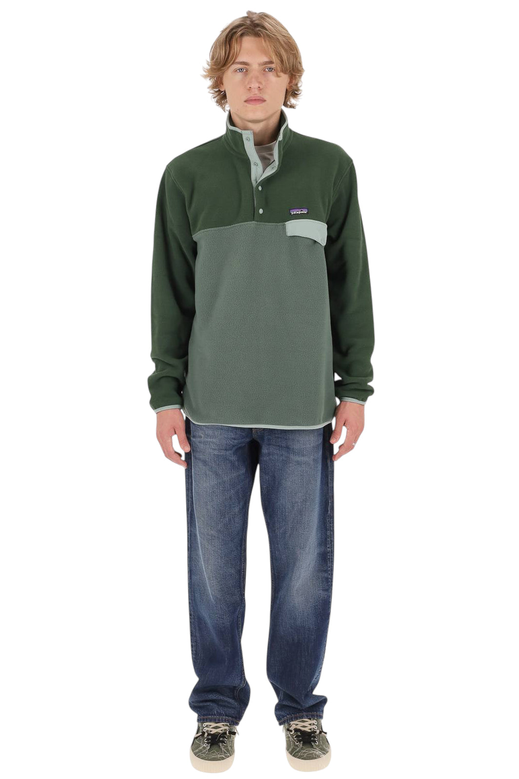 Patagonia Pile Lightweight Synchilla Snap-T 25551/4 CNGR
