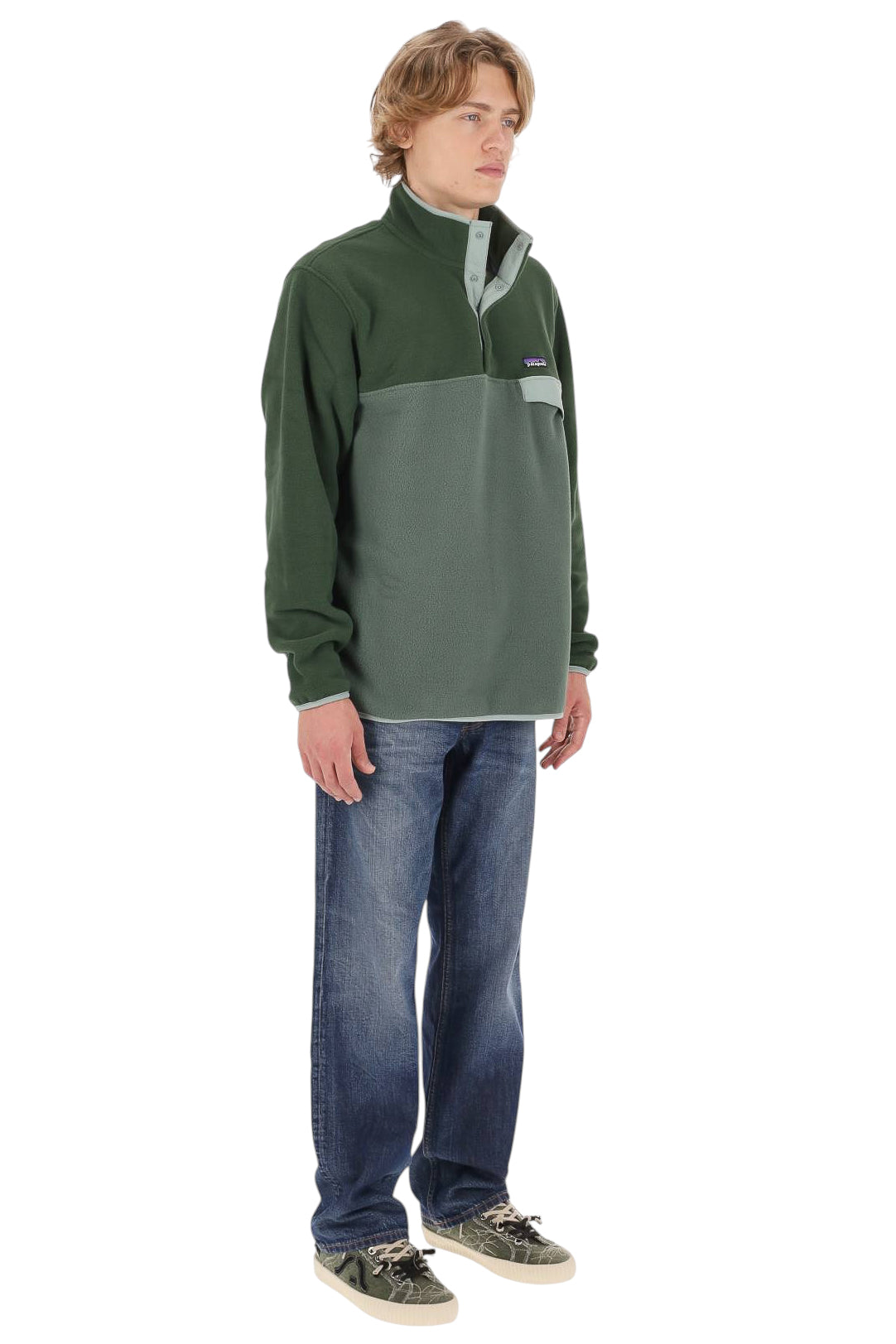 Patagonia Pile Lightweight Synchilla Snap-T 25551/4 CNGR