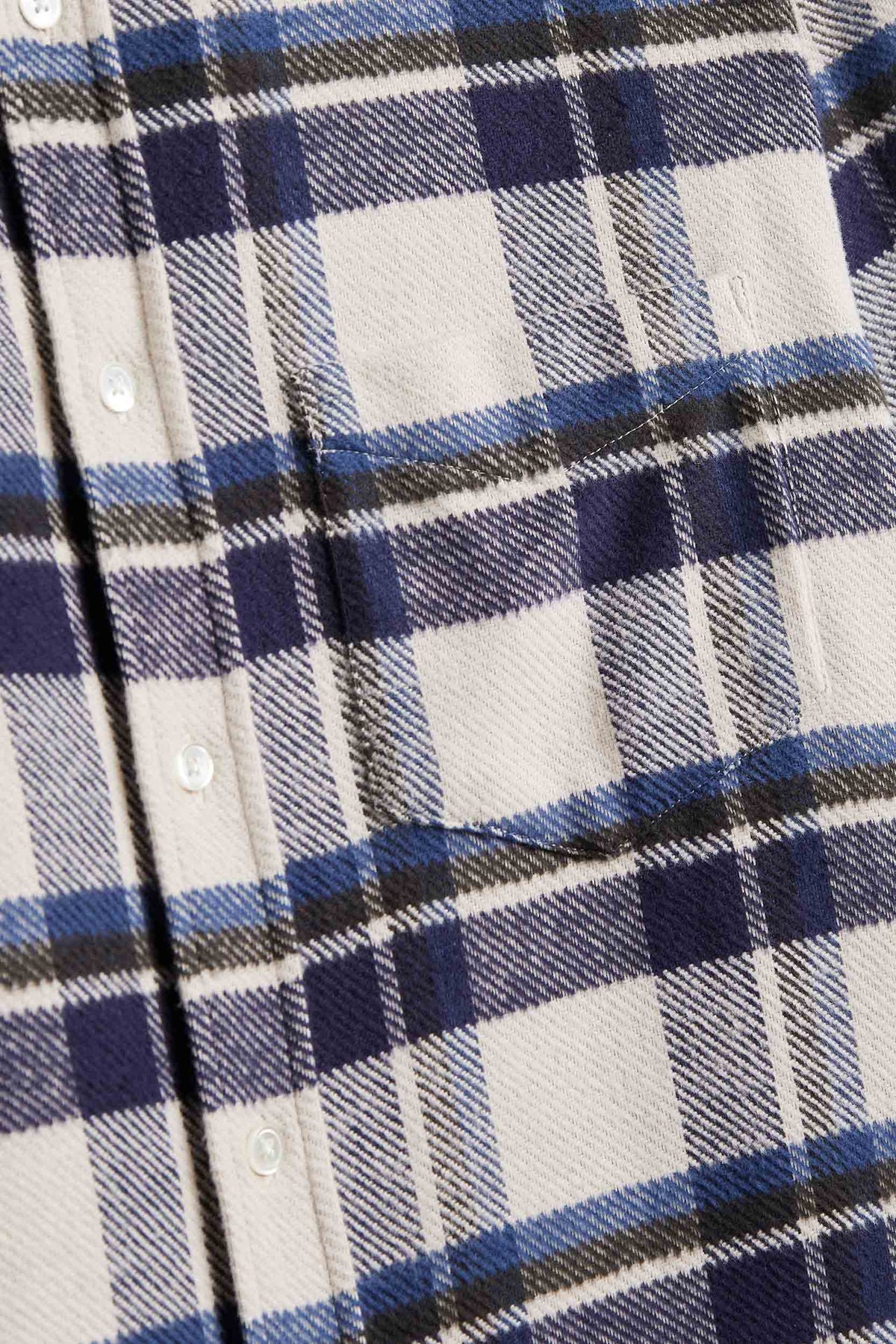 Portuguese Flannel Camicia in flanella di cotone check ECCA MLTCR