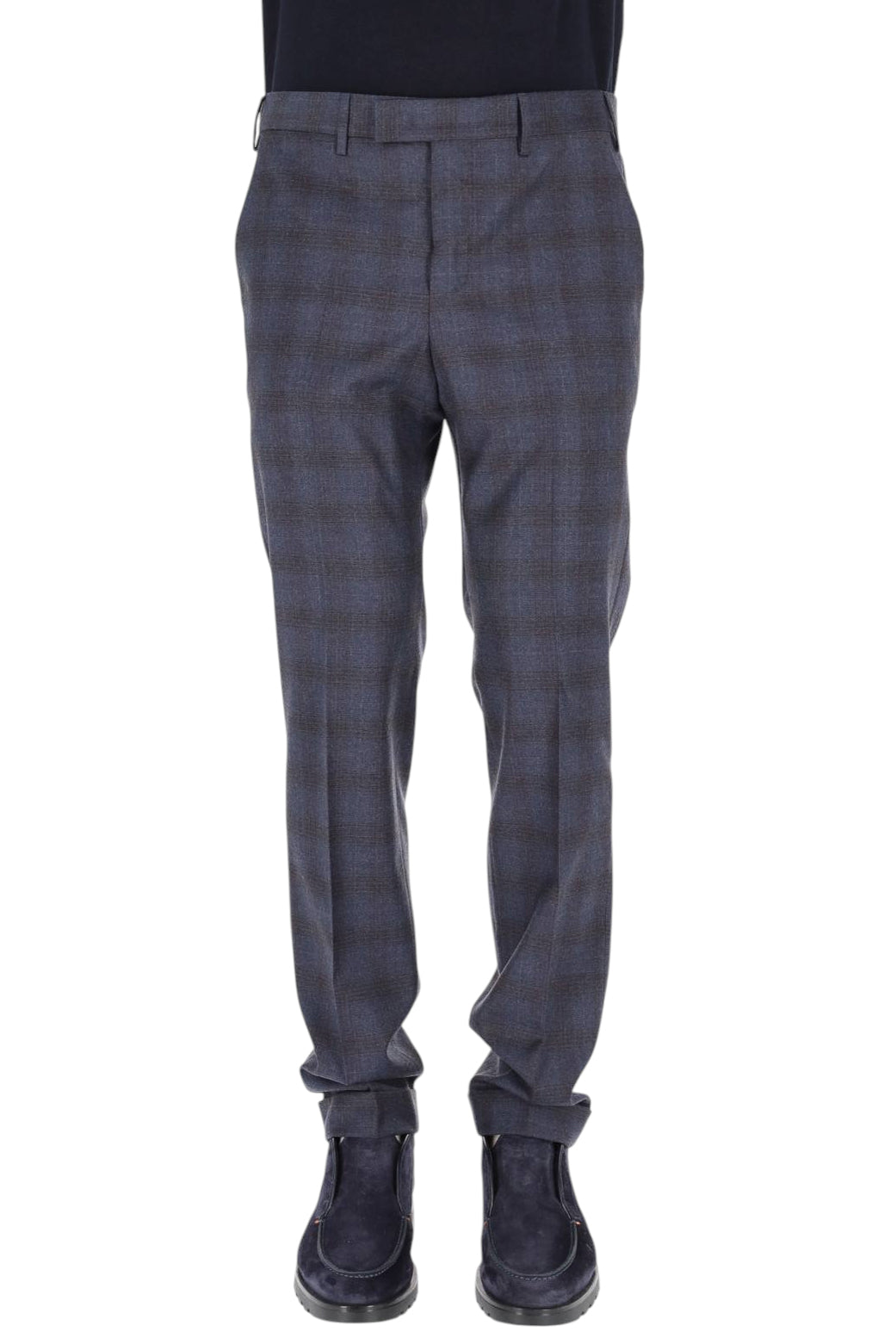 PT Torino Pantalone demi foulé in lana vergine check Master fit CO-AFMAZ00CL1 MA52 0360