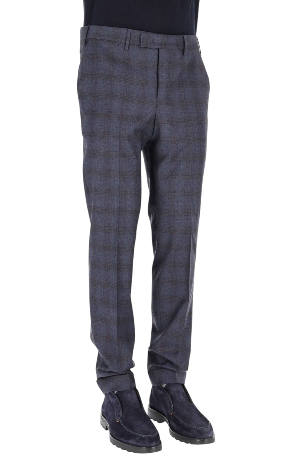 PT Torino Pantalone demi foulé in lana vergine check Master fit CO-AFMAZ00CL1 MA52 0360