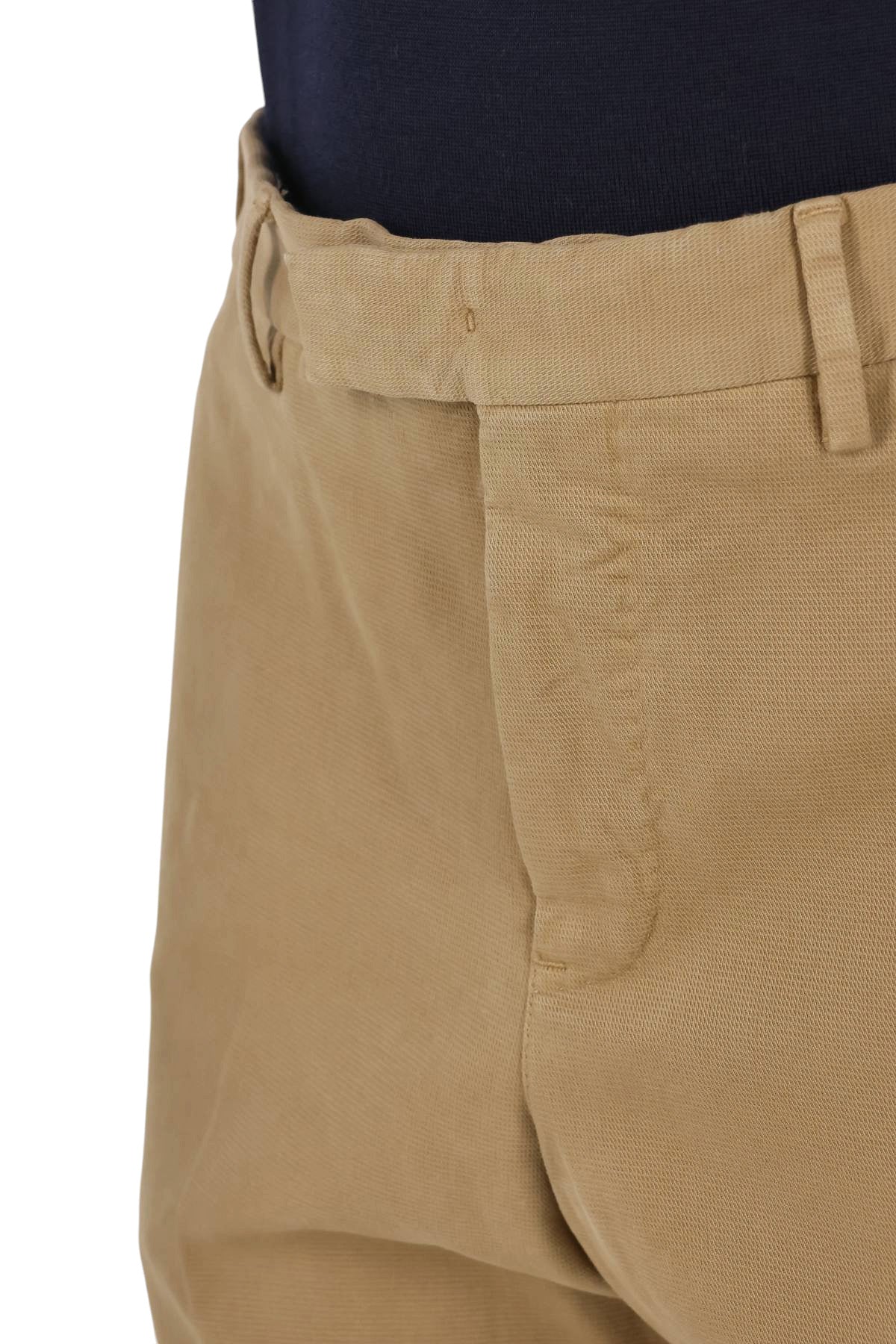 PT Torino Pantalone microstrutturato in cotone stretch Master fit CO-ATMAZ00CL1 NU73/2 Y140