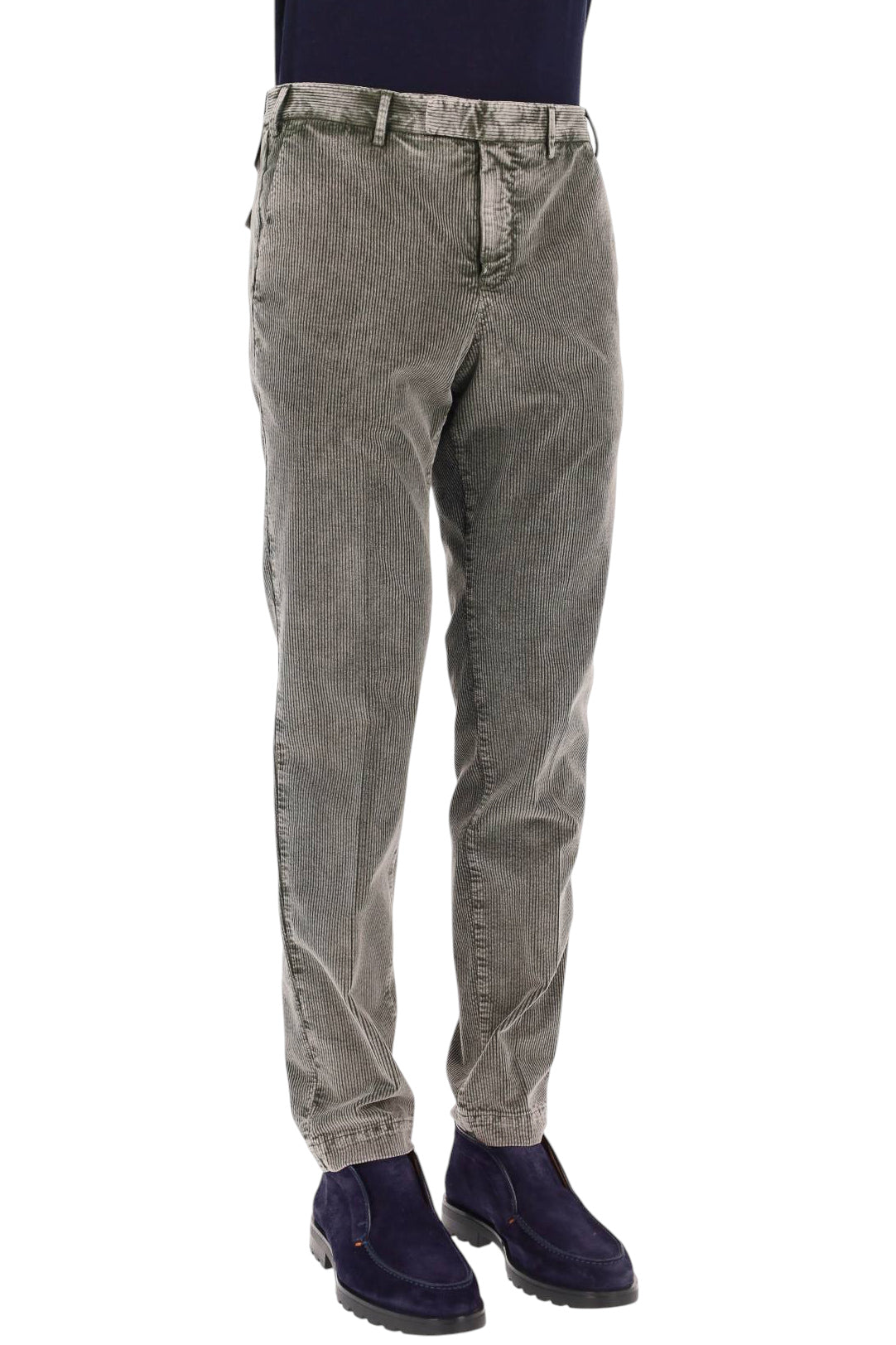 PT Torino Pantalone in velluto marmorizzato di cotone-lyocell Master fit CO-ATMAZ00CL1 PU46/2 M475