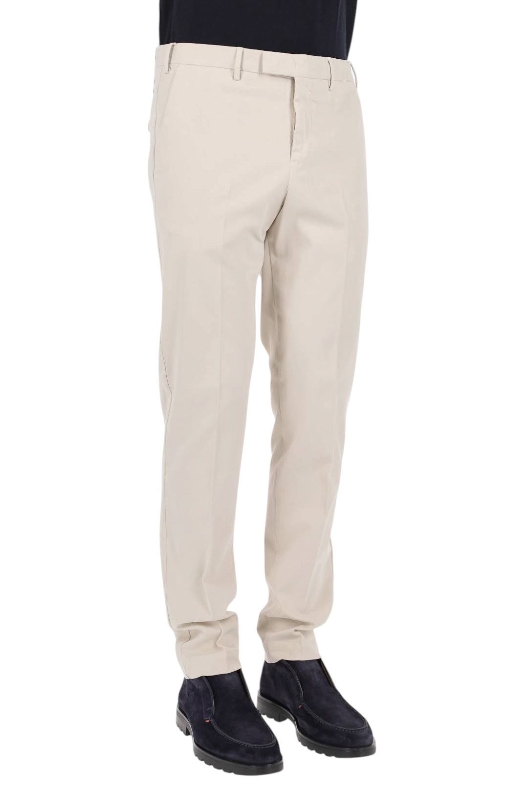 PT Torino Pantalone in tricotina di cotone-cashmere Master fit CO-ATMAZ00CL1 TU91 Y037