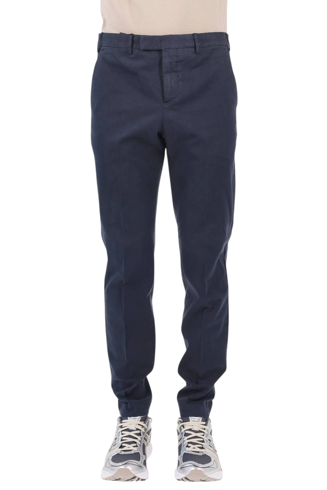 PT Torino Pantalone in tricotina di cotone-cashmere Master fit CO-ATMAZ00CL1 TU91/4 Y372