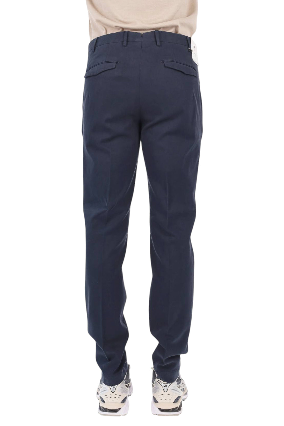 PT Torino Pantalone in tricotina di cotone-cashmere Master fit CO-ATMAZ00CL1 TU91/4 Y372