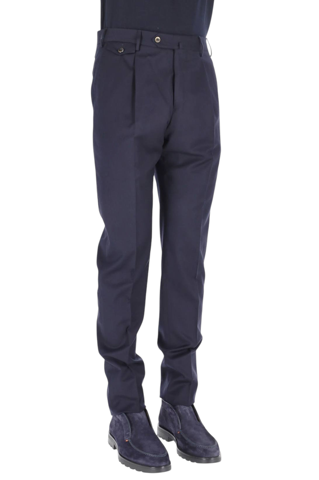 PT Torino Pantalone in lana vergine-seta Gentleman 1 pence CO-GF11ZP0CL1 FN12 0360