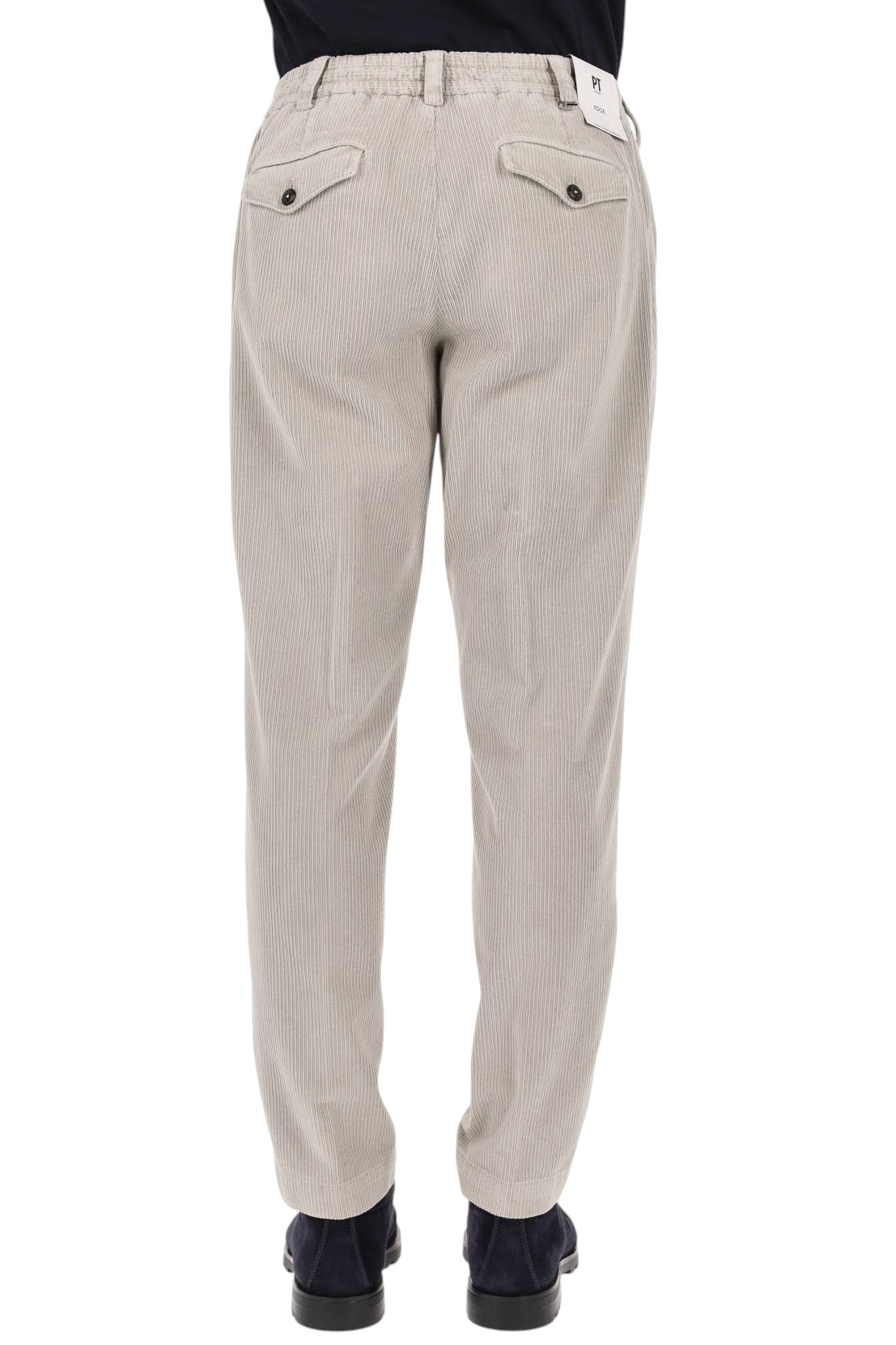 PT Torino Pantalone in velluto a costa francese cotone-lyocell The Rebel fit CO-RTRBB30FWD TU93 N022
