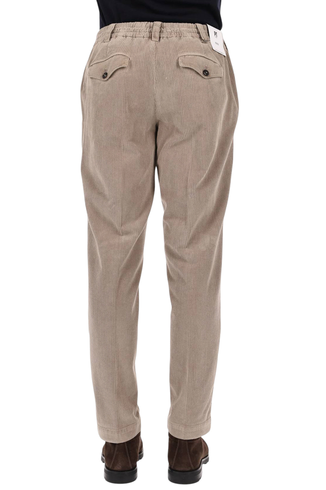 PT Torino Pantalone in velluto a costa francese cotone-lyocell The Rebel fit CO-RTRBB30FWD TU93/2 N055