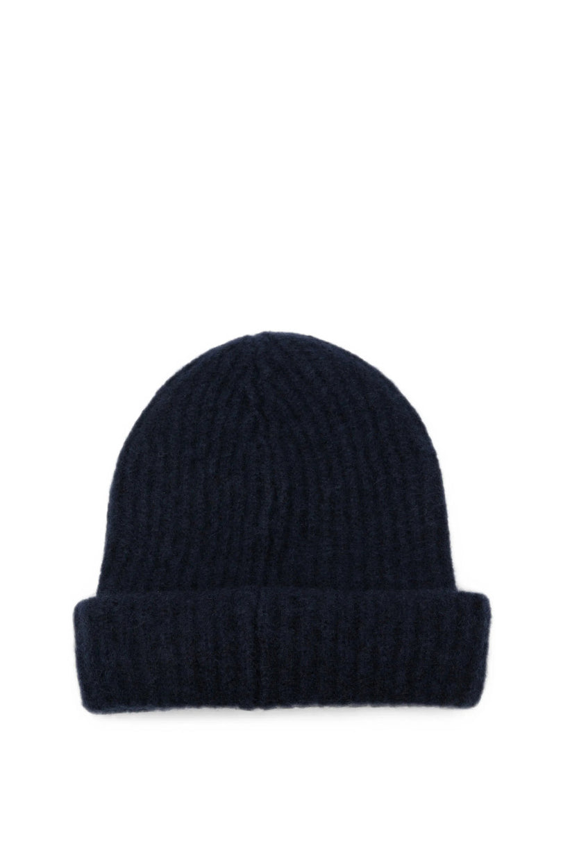 Roberto Collina Cuffia a coste in cashmere-seta 3MYB32051 10