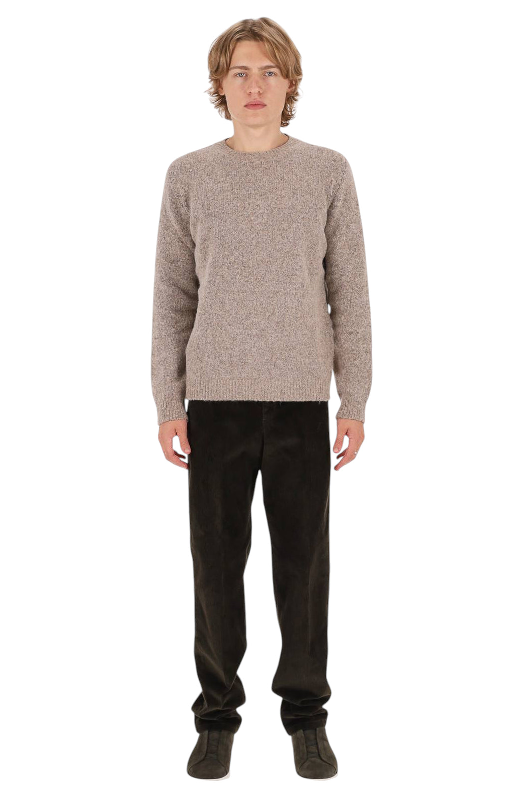 Roberto Collina Maglia girocollo in cotone-cashmere 3MYB43001 05