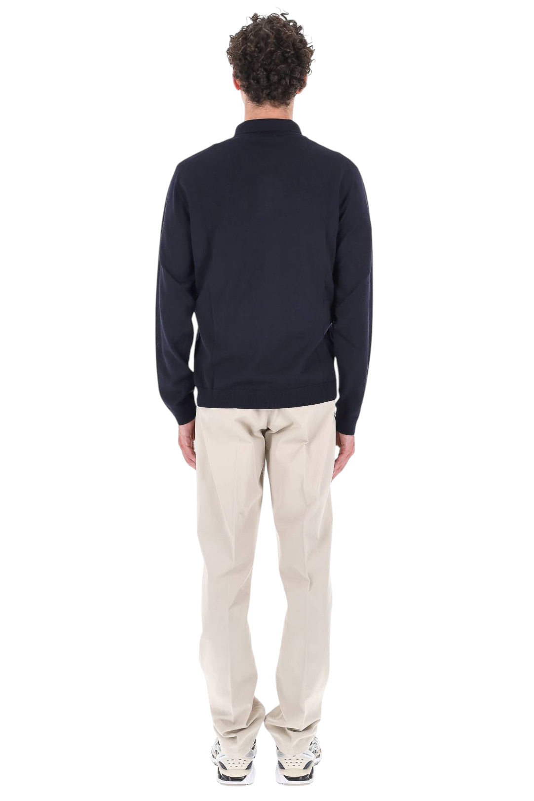 Roberto Collina Polo in lana merino extrafine MYB01004 10