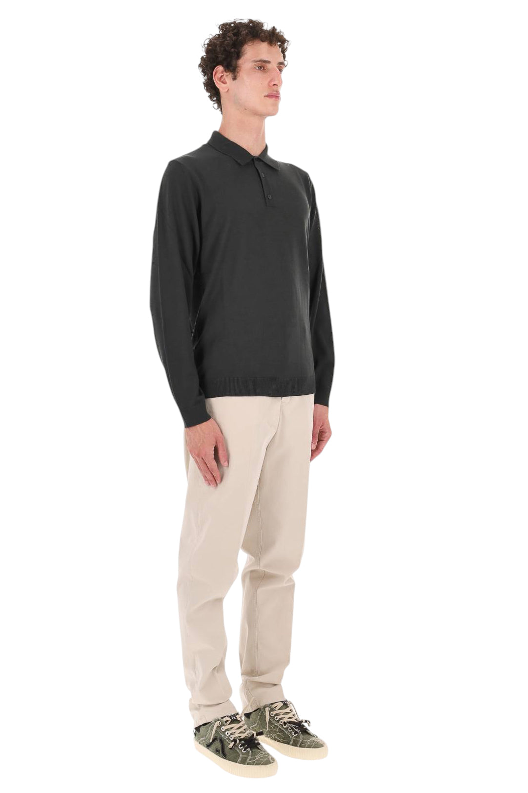 Roberto Collina Polo in lana merino extrafine MYB01004/2 25