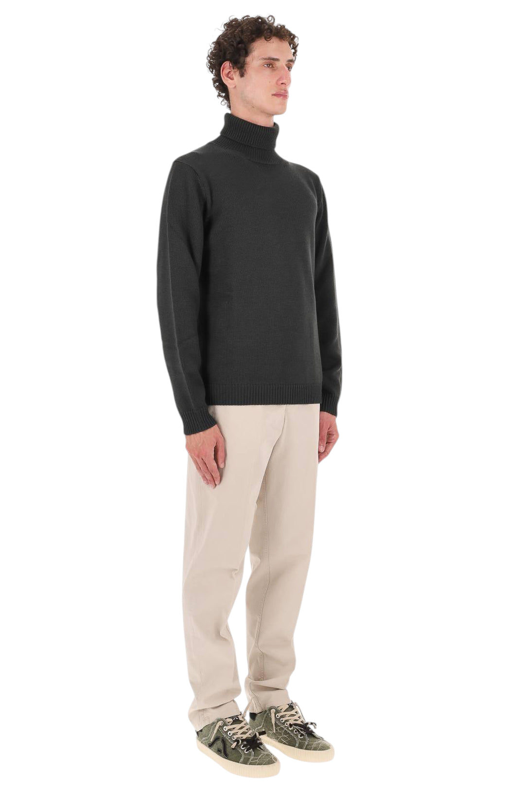 Roberto Collina Maglia dolcevita in lana merino MYB02033/3 25