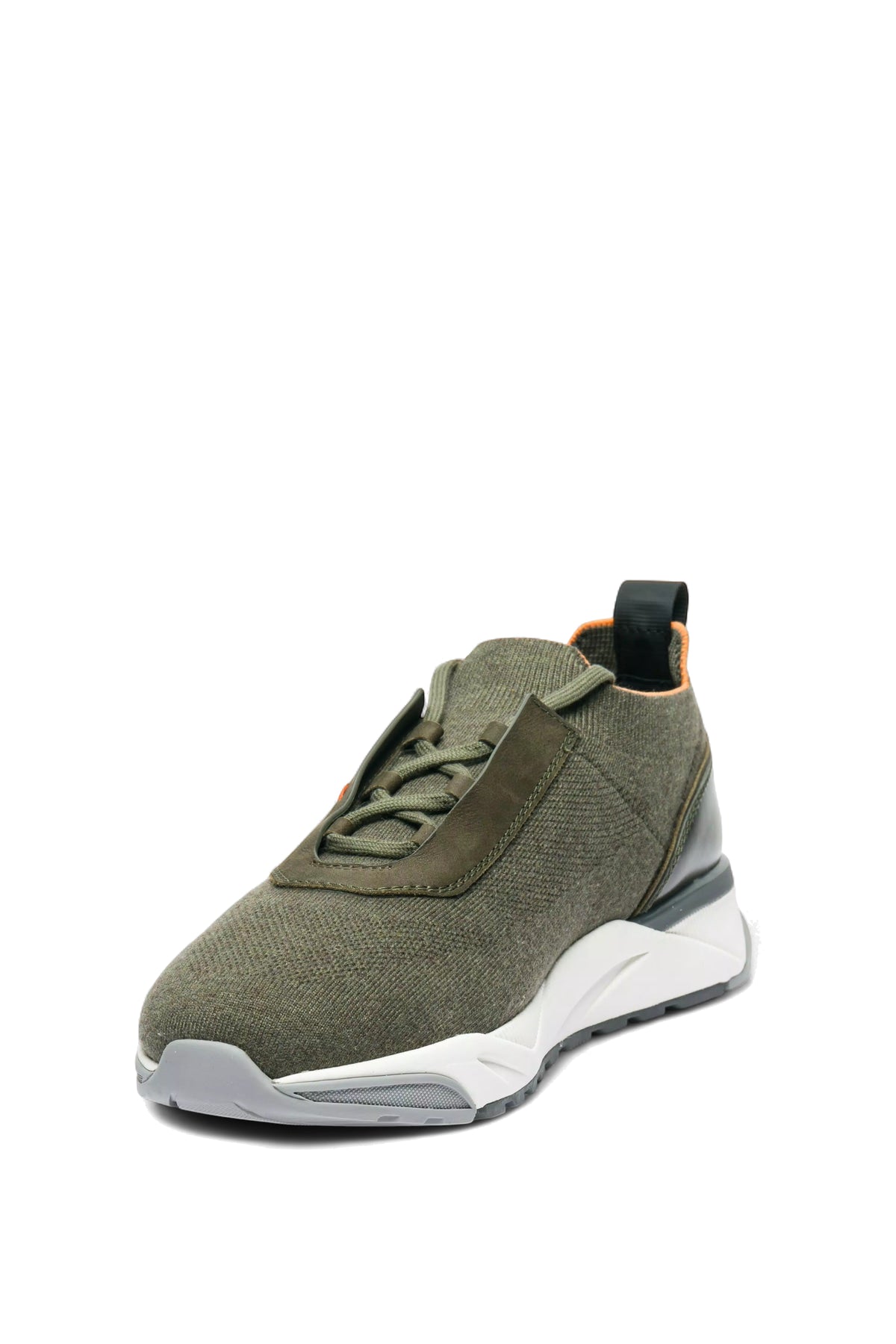 Santoni Sneaker calzino in tessuto stretch MBI021601BGRNHOD V50