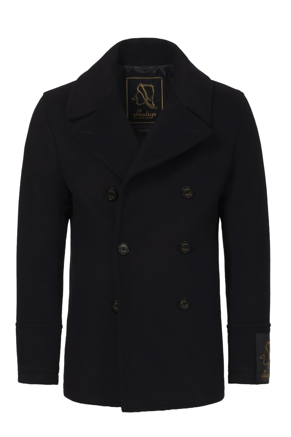 Sealup Peacoat Amalfi doppiopetto in lana e cashmere 50094 7627 91