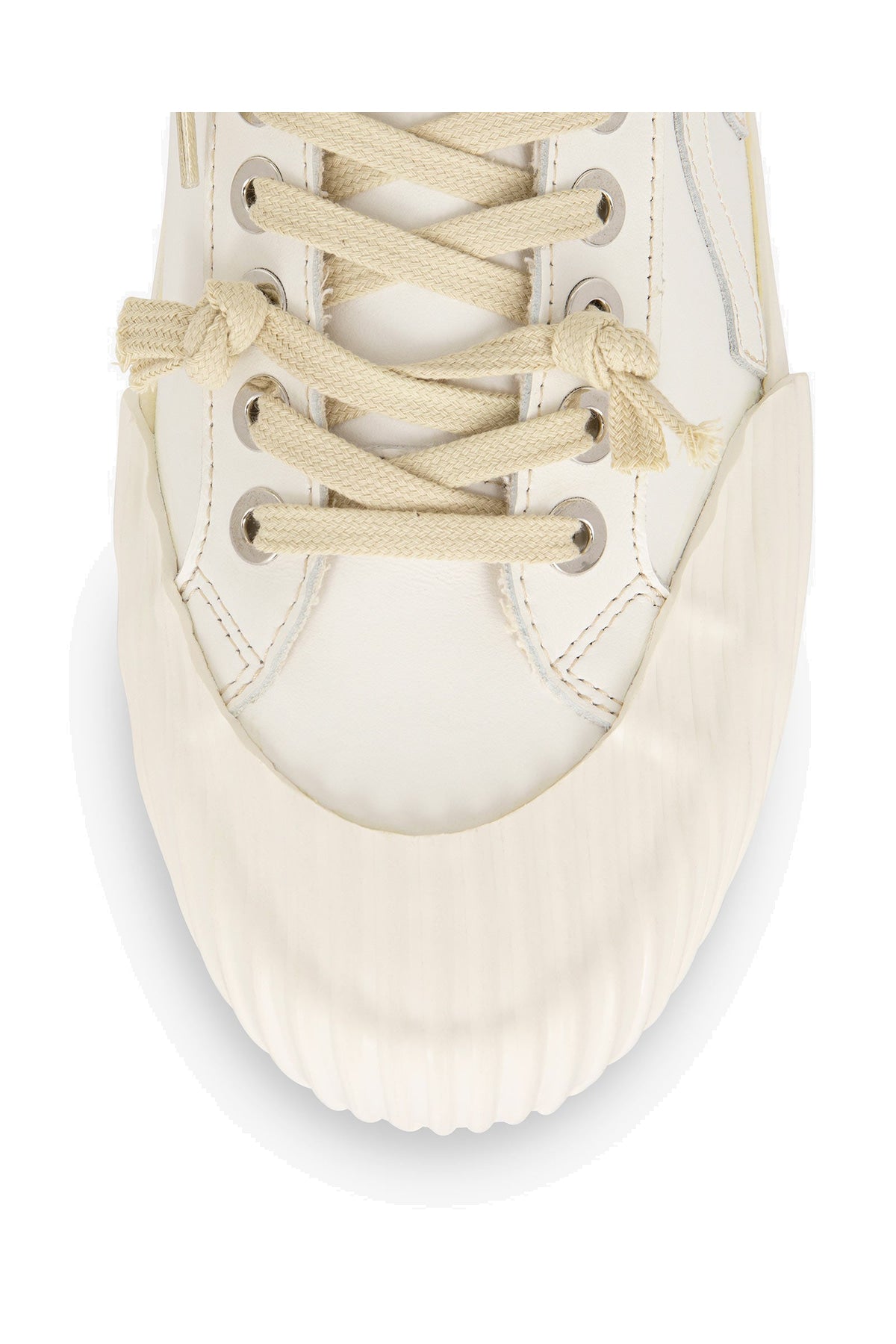 Springa Sneaker vulcanizzata Wavy in pelle WL2 LTH TEXA3EPR WHITE
