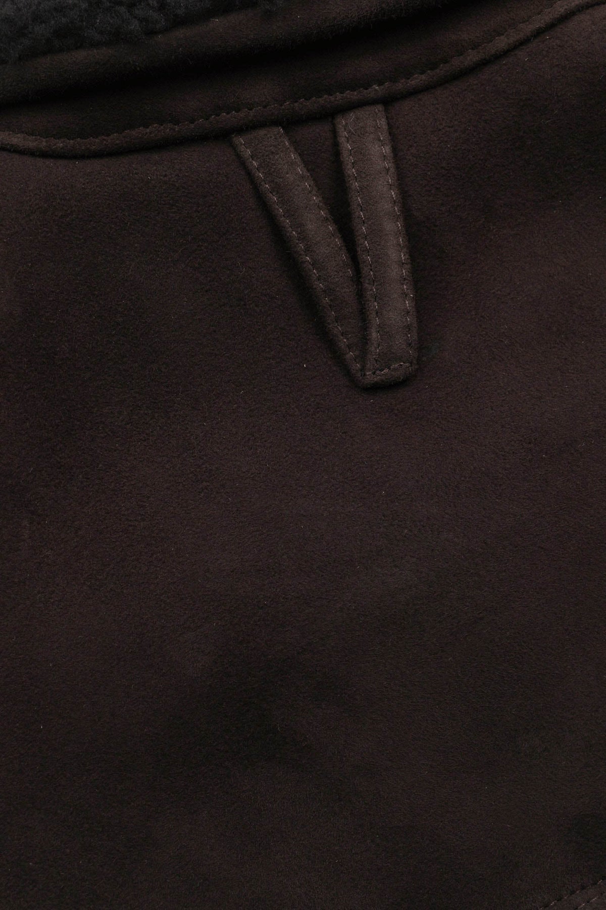 Valstar Giubbotto Henry in suede di montone con collo shearling staccabile 407A.F330. V0033