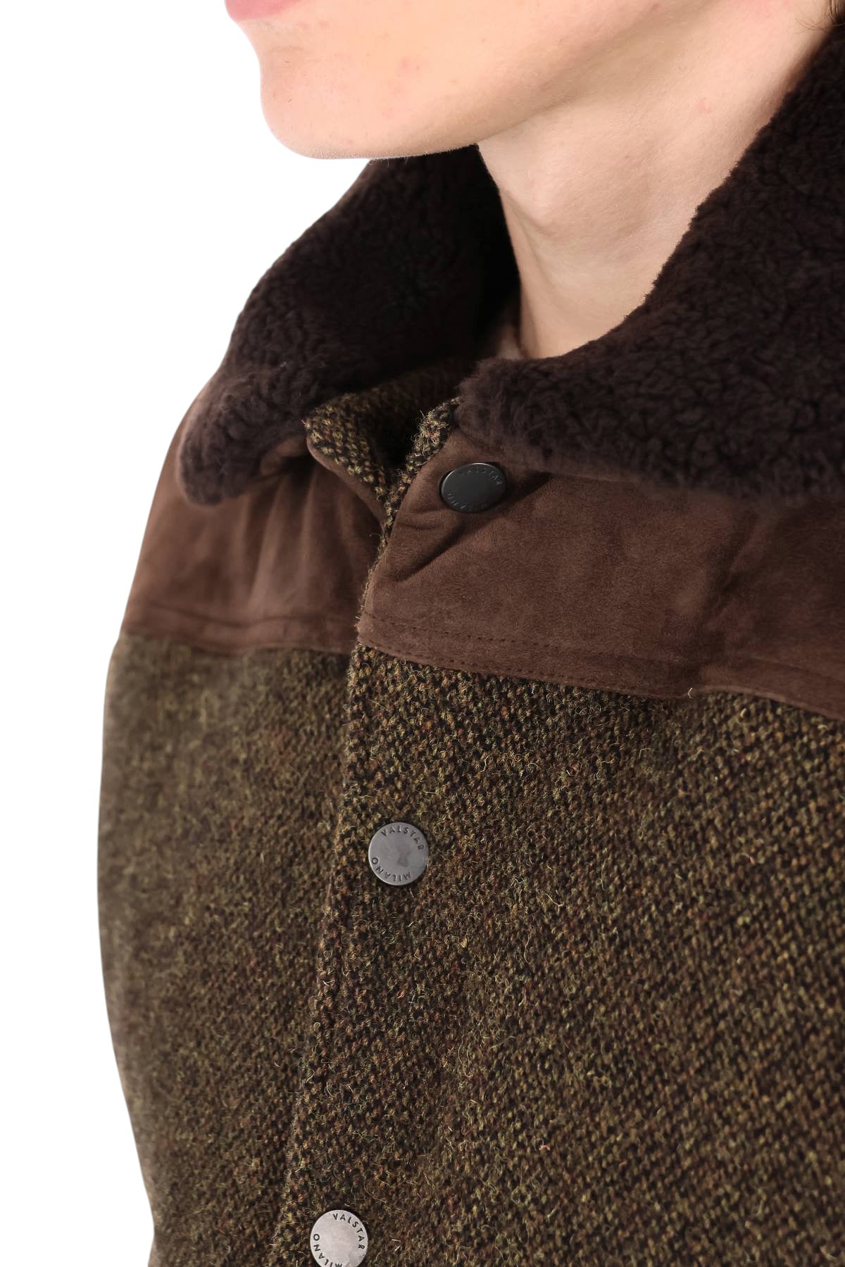Valstar Gilet in lana con collo in montone 407N.D006 V0035