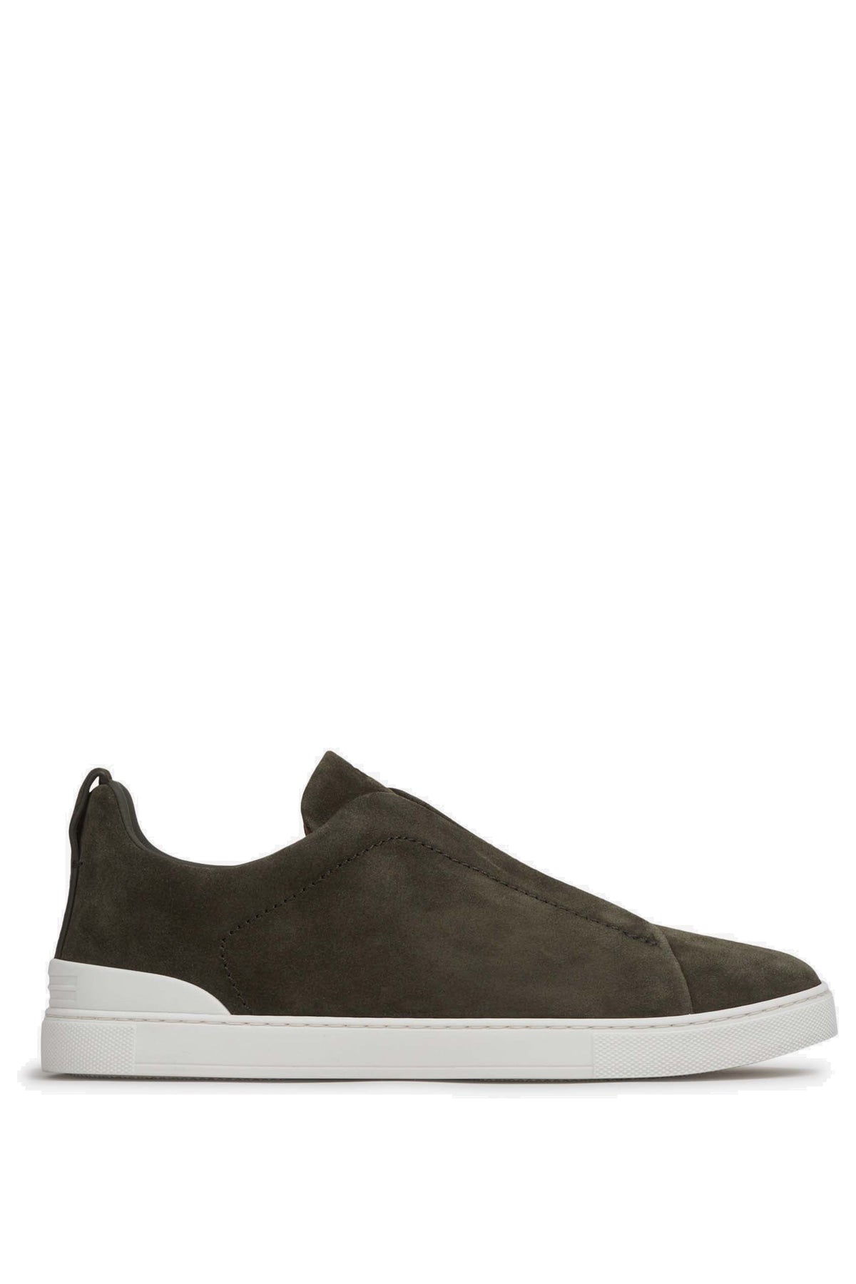 Zegna Sneaker Triple Stitch in camoscio LHSOY-S4667Z TOR