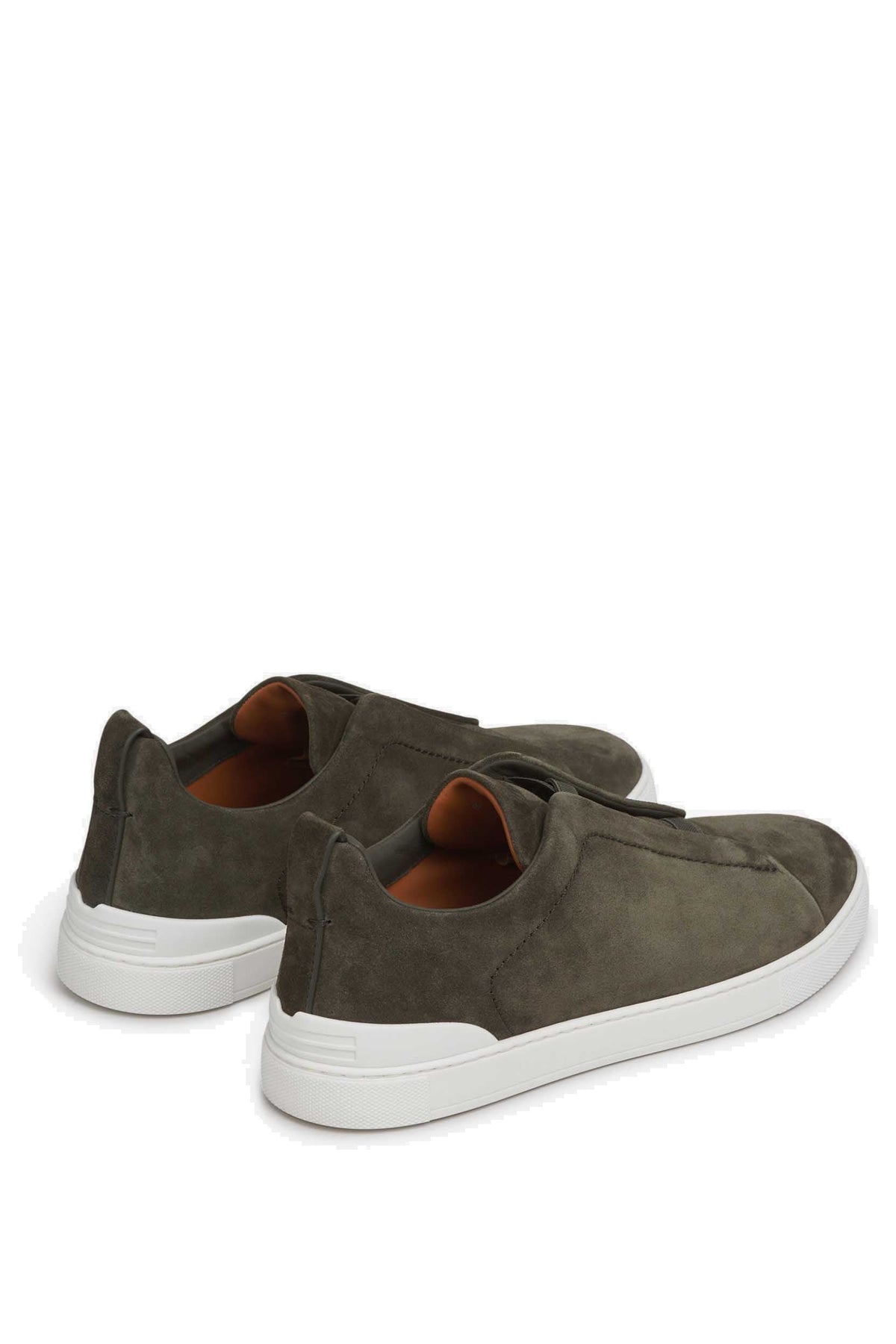 Zegna Sneaker Triple Stitch in camoscio LHSOY-S4667Z TOR