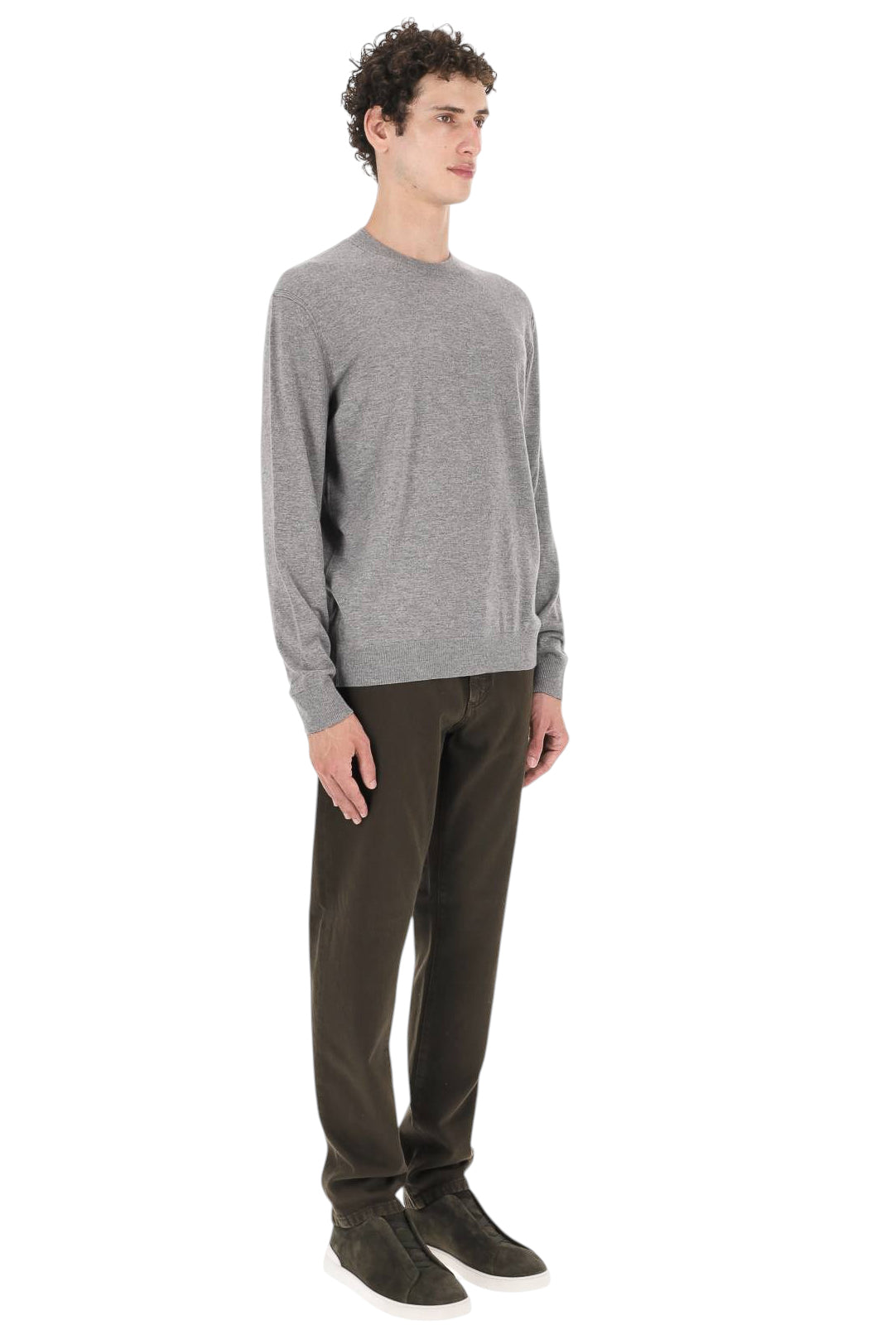 Zegna Maglia girocollo Oasi Cashmere UIK20A4-110/2 K96