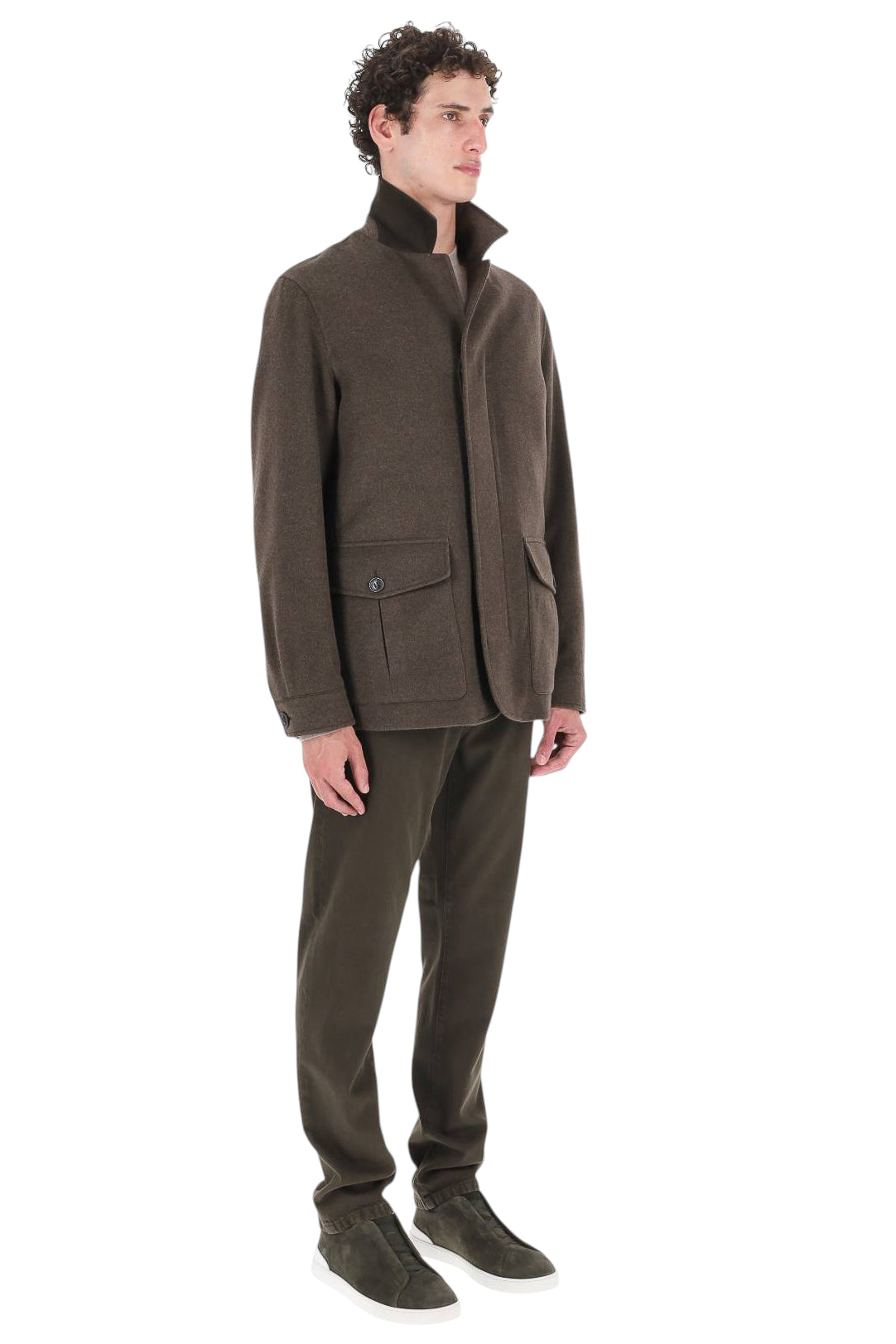 Zegna Giubbotto Falcon in Oasi Cashmere Elements UIT63A4-I248 V99R