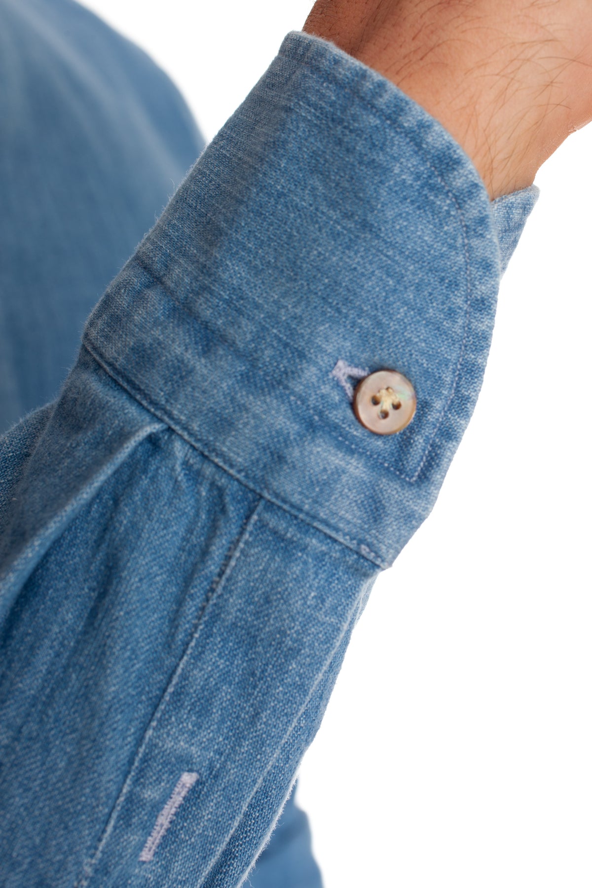 Borriello Camicia sartoriale in denim 13053/3 3