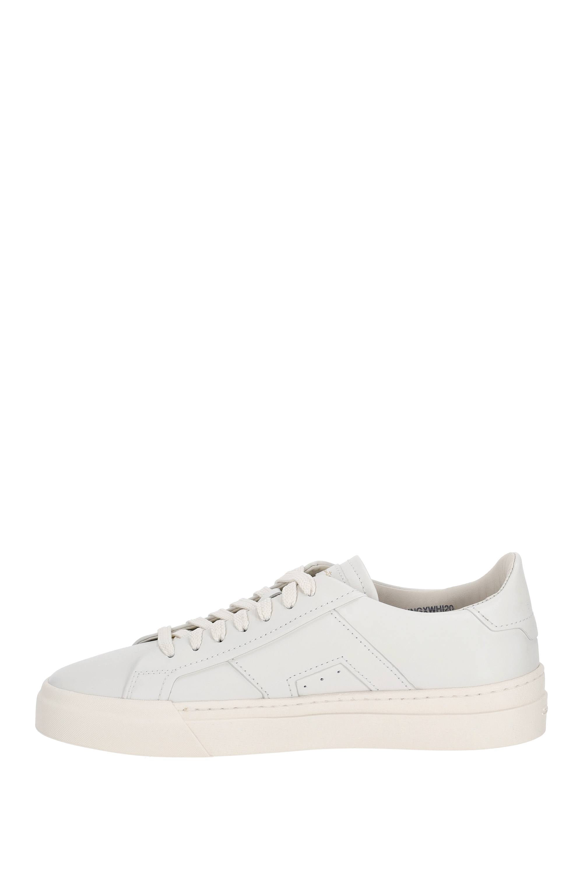 Santoni Sneaker in pelle Double Buckle MBGT21779PNNGXWH I20