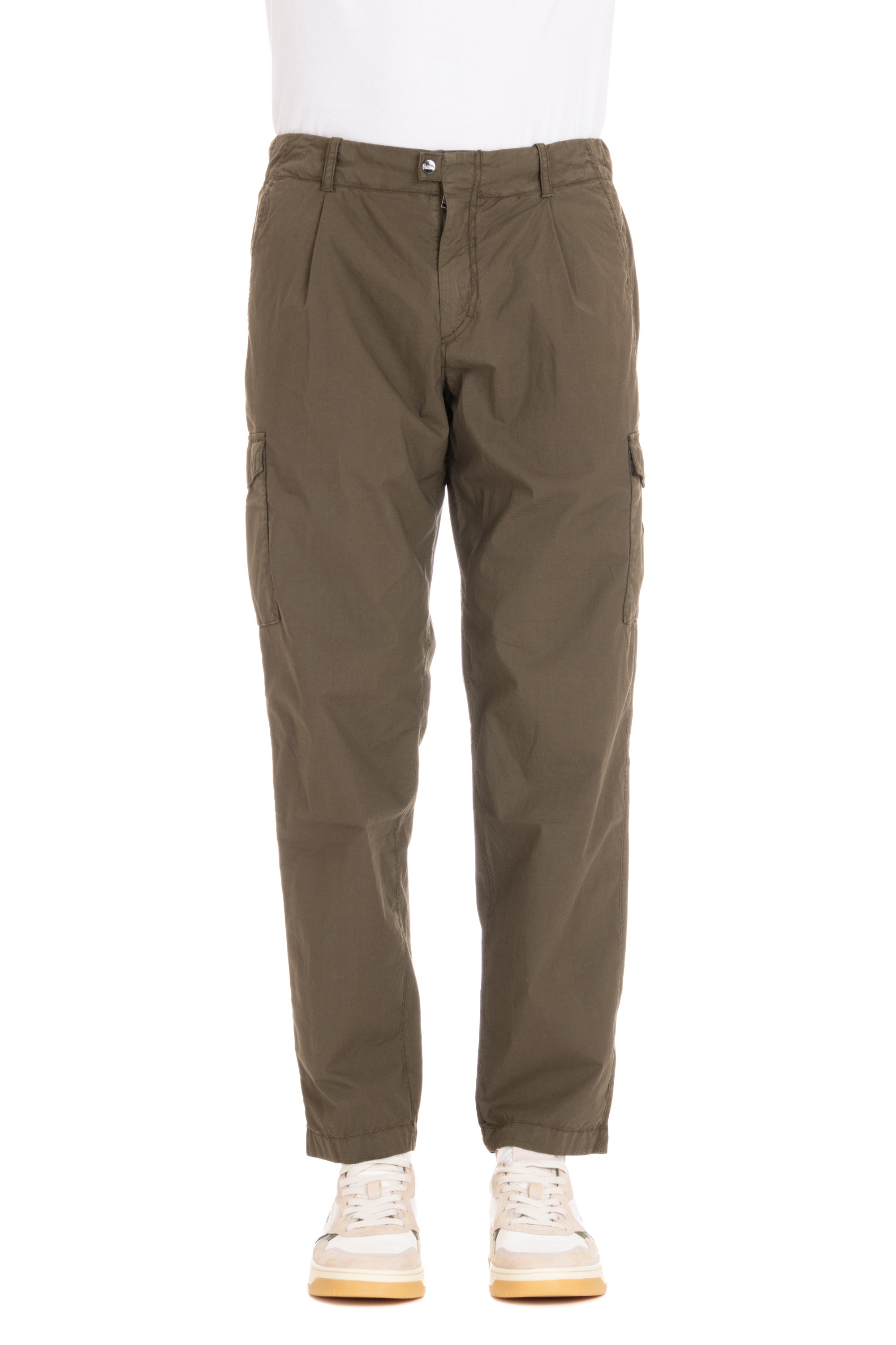 Herno Pantalone cargo in cotone popeline PT000040U 7730T02