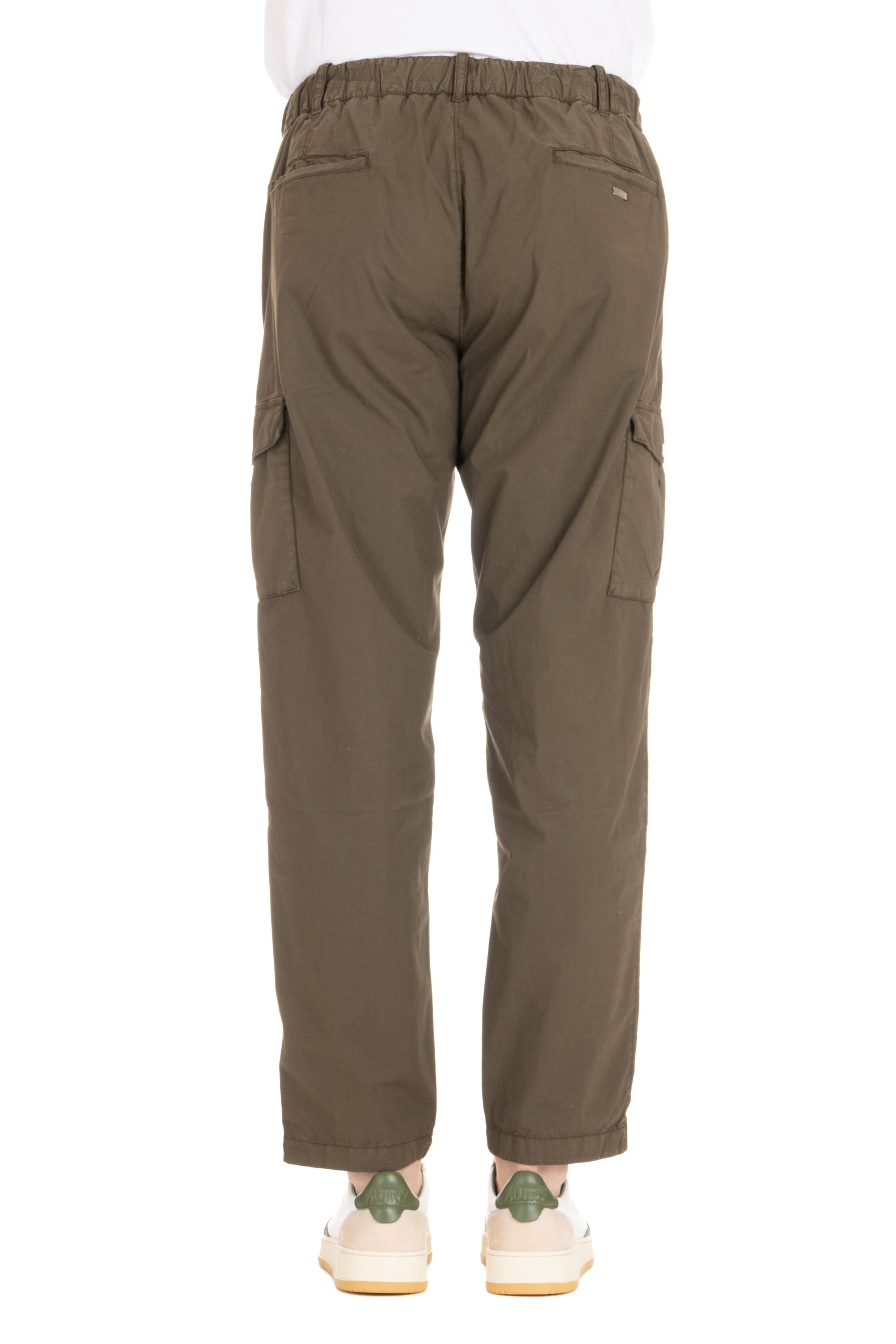 Herno Pantalone cargo in cotone popeline PT000040U 7730T02