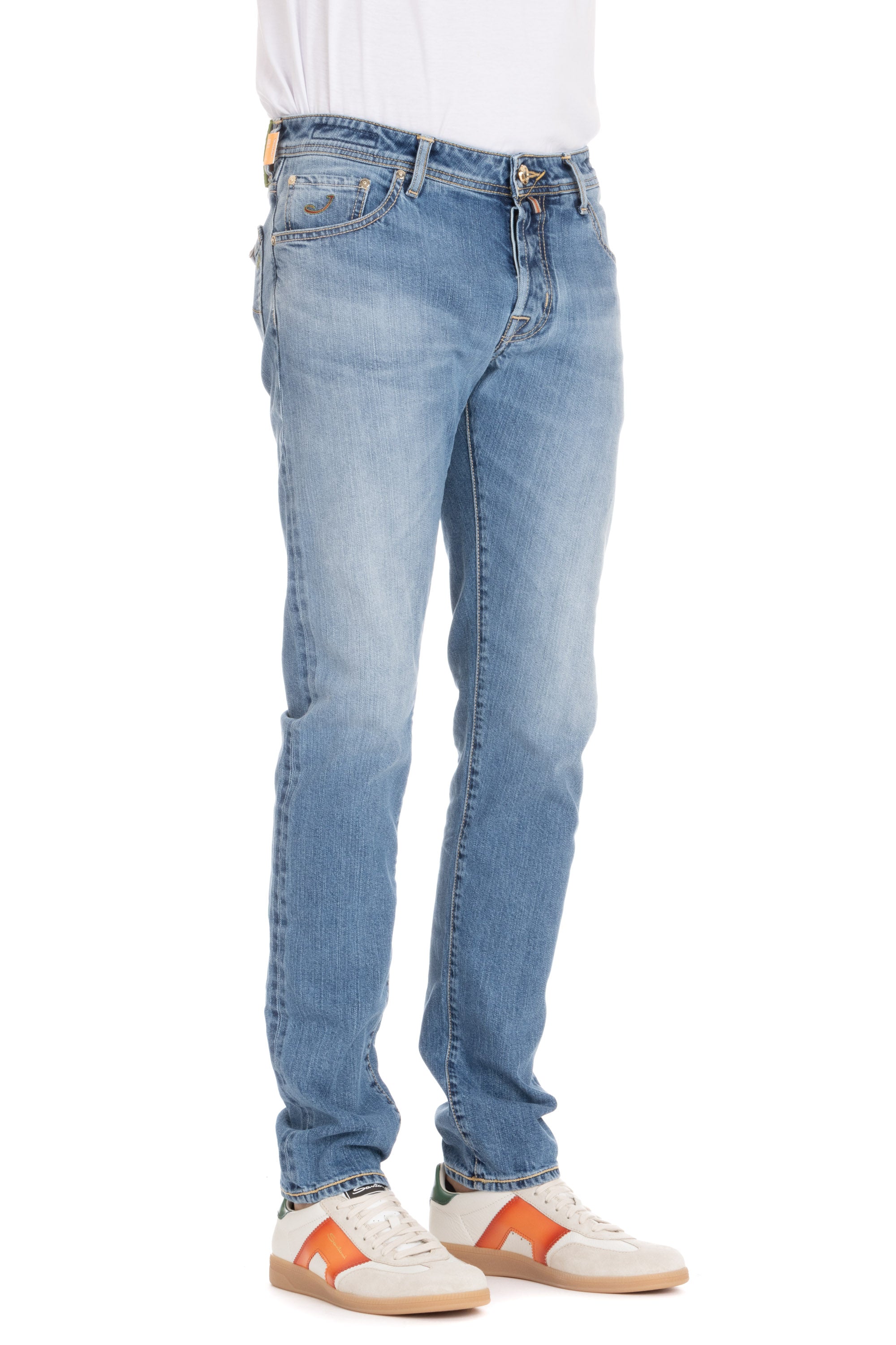 Jeans Limited Edition etichetta verde Nick fit