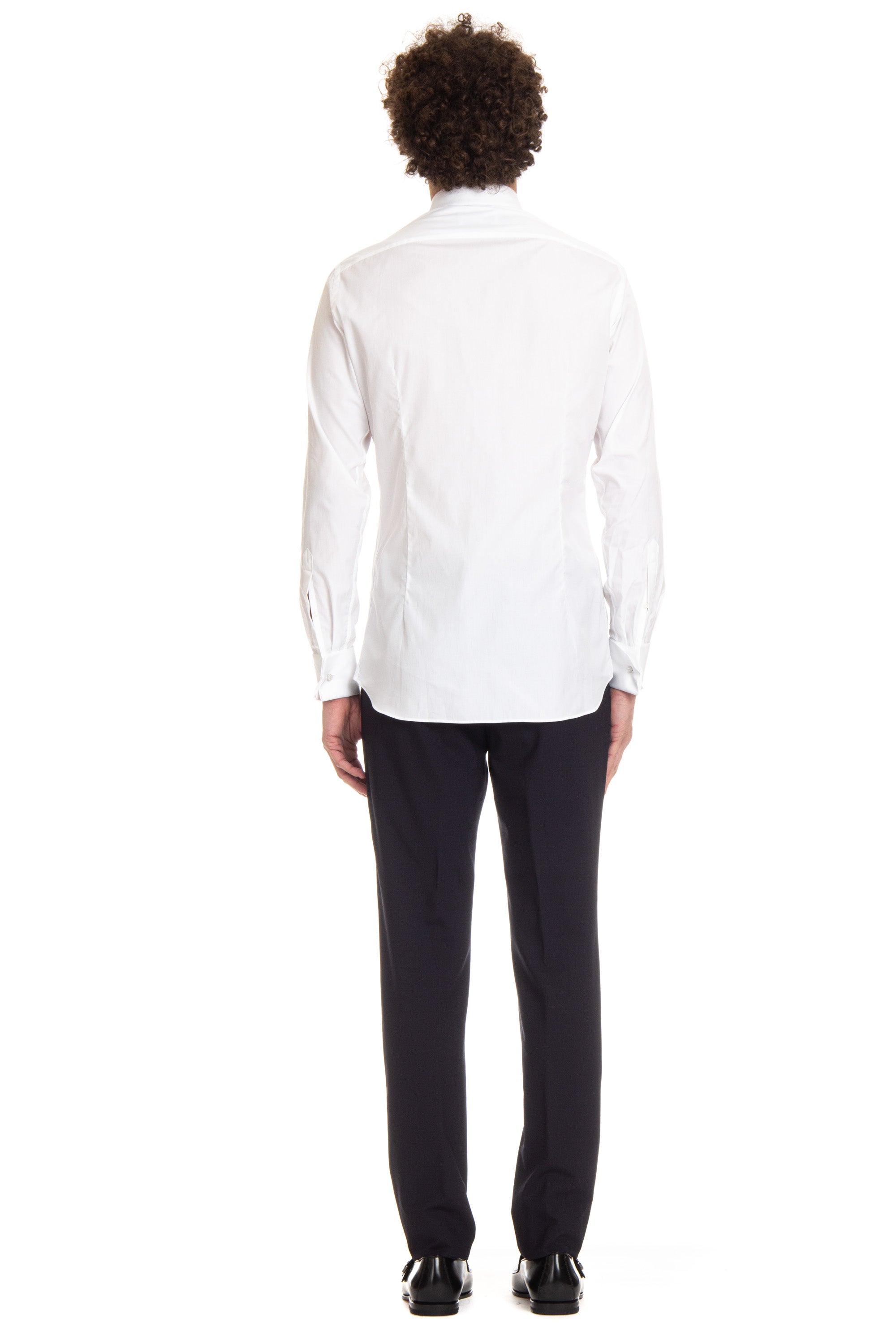 Lardini Camicia cerimonia con bottoni coperti EQASHER EQC1775 100