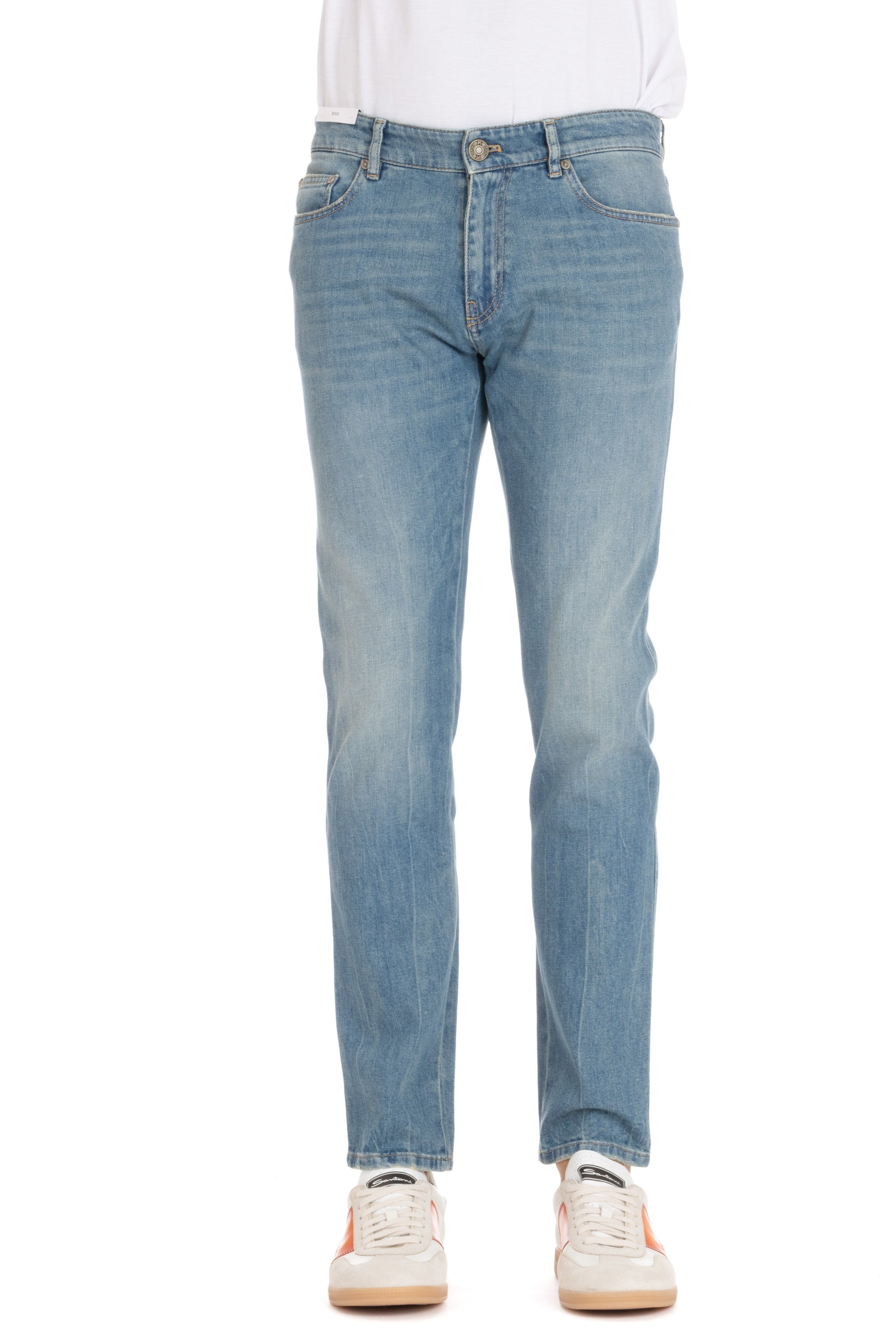 Jeans in cotone Rock fit