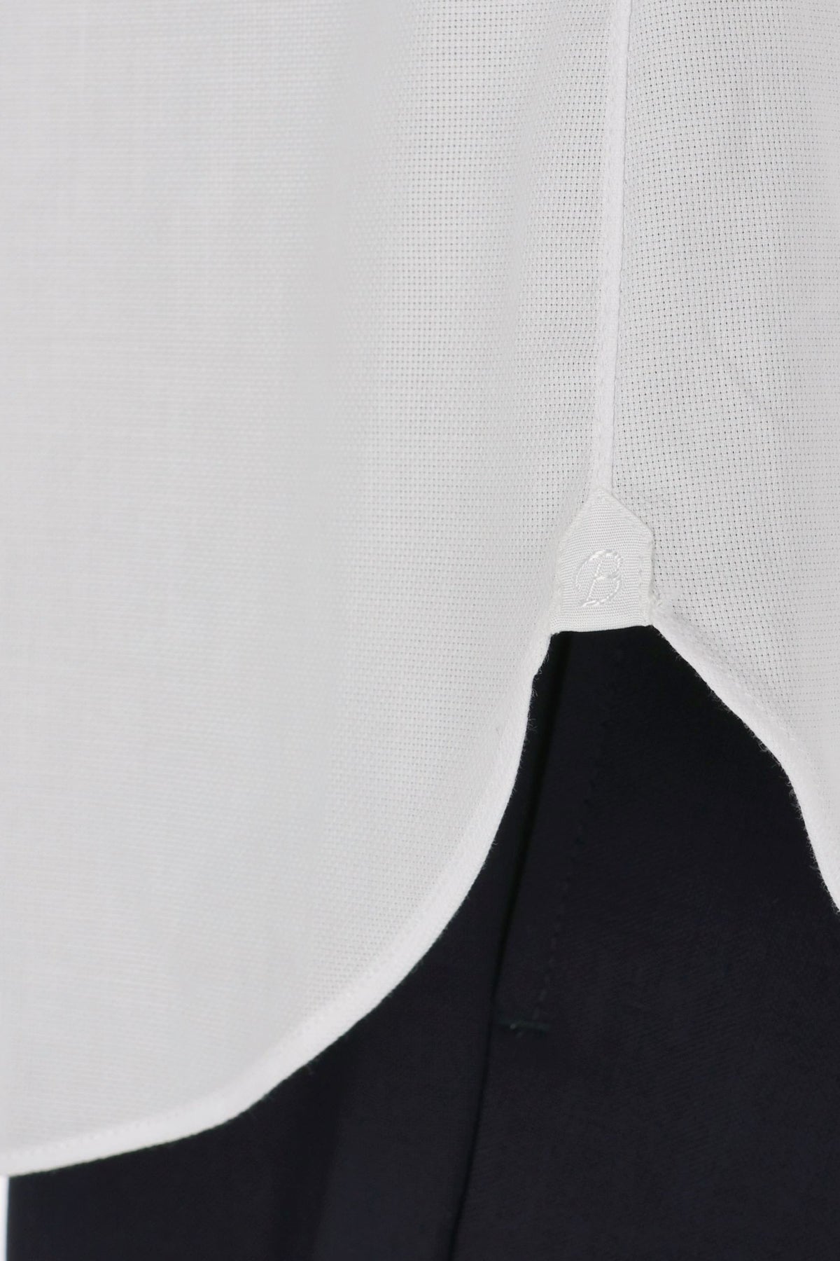 Borriello Camicia sartoriale micro trama in cotone 19004 1
