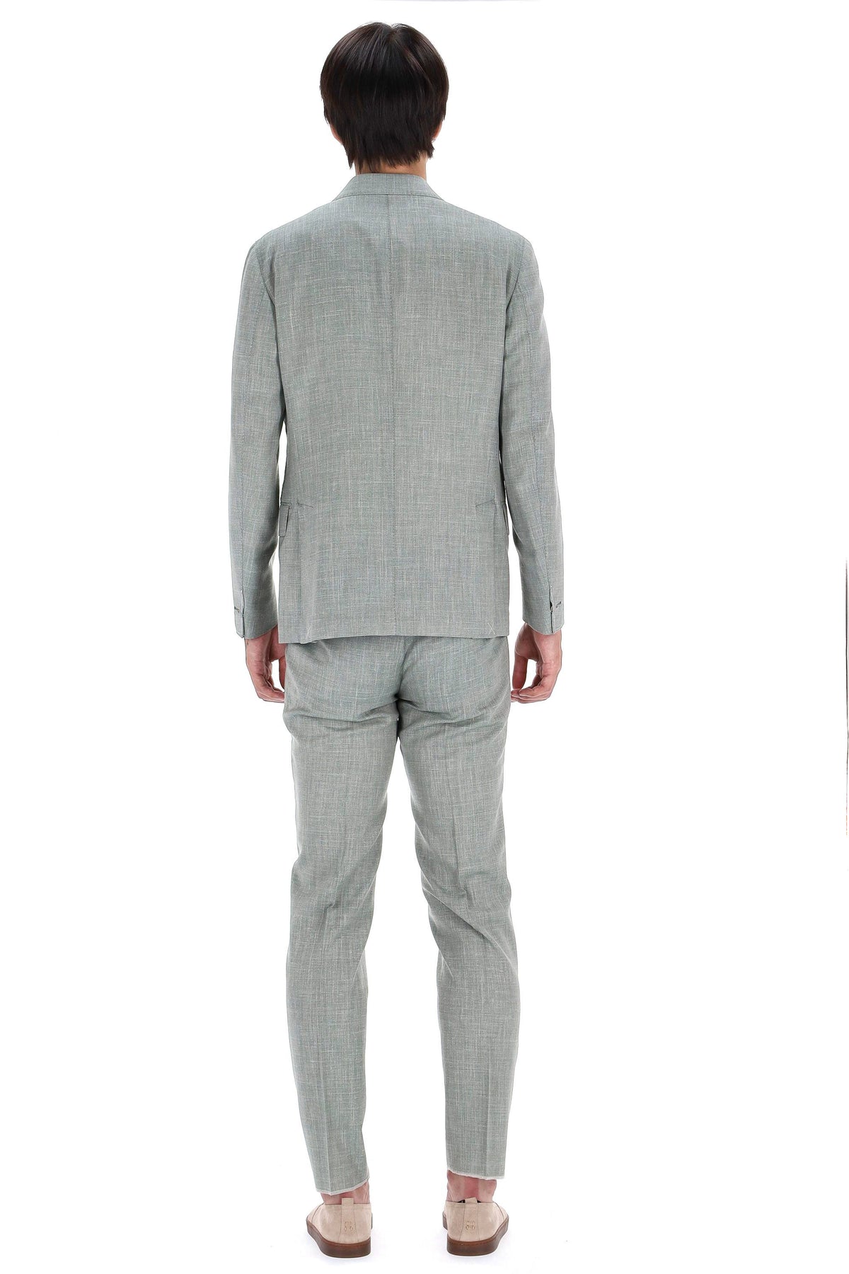 Eleventy Abito sartoriale in lino-lana-seta K75ABUC09 TES0I045 07