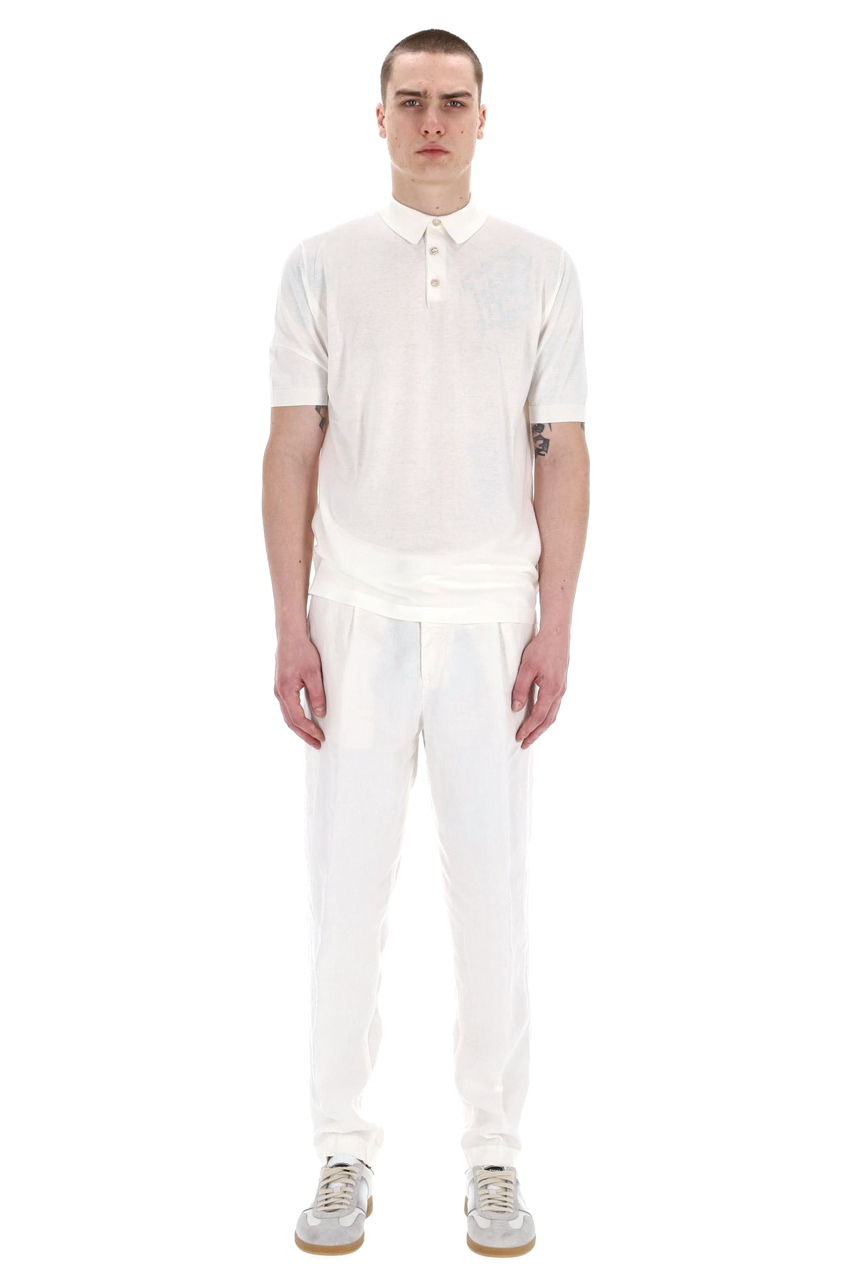 Eleventy Polo in cotone superior X76MAGC14 01