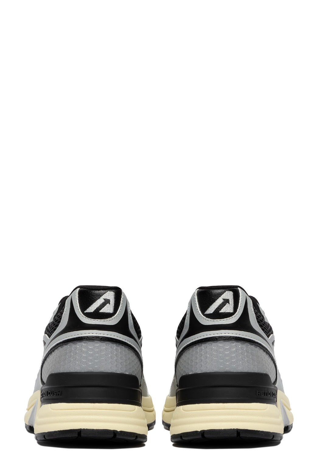 Autry Sneaker argento e nero modello Hyperway HYLM MV09 SIL/BLK