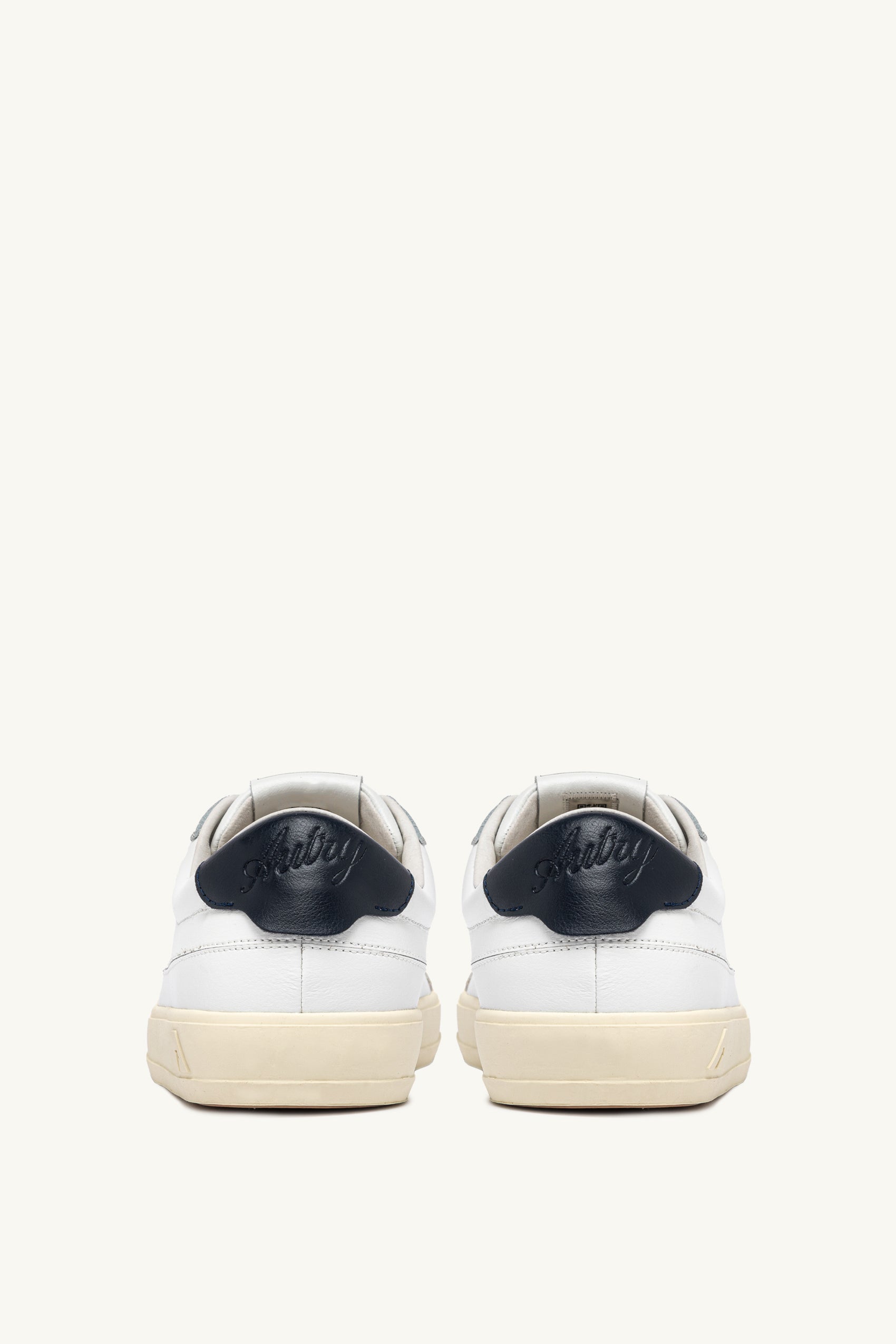 Autry Sneaker Windscape in pelle con talloncino blu SCLM UK05 WHT/SPACE