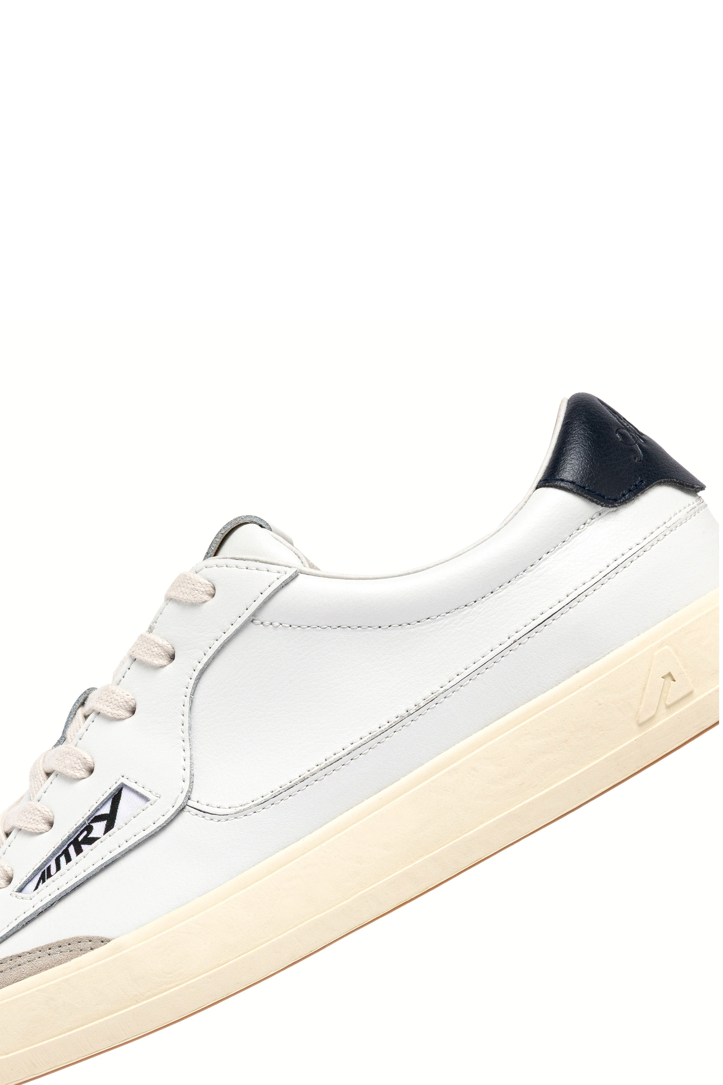 Autry Sneaker Windscape in pelle con talloncino blu SCLM UK05 WHT/SPACE