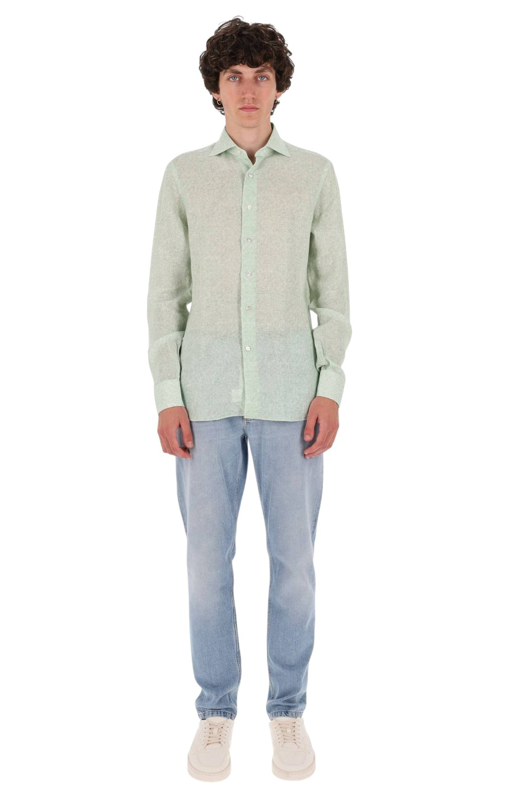 Borriello Camicia in lino melange 22051 7
