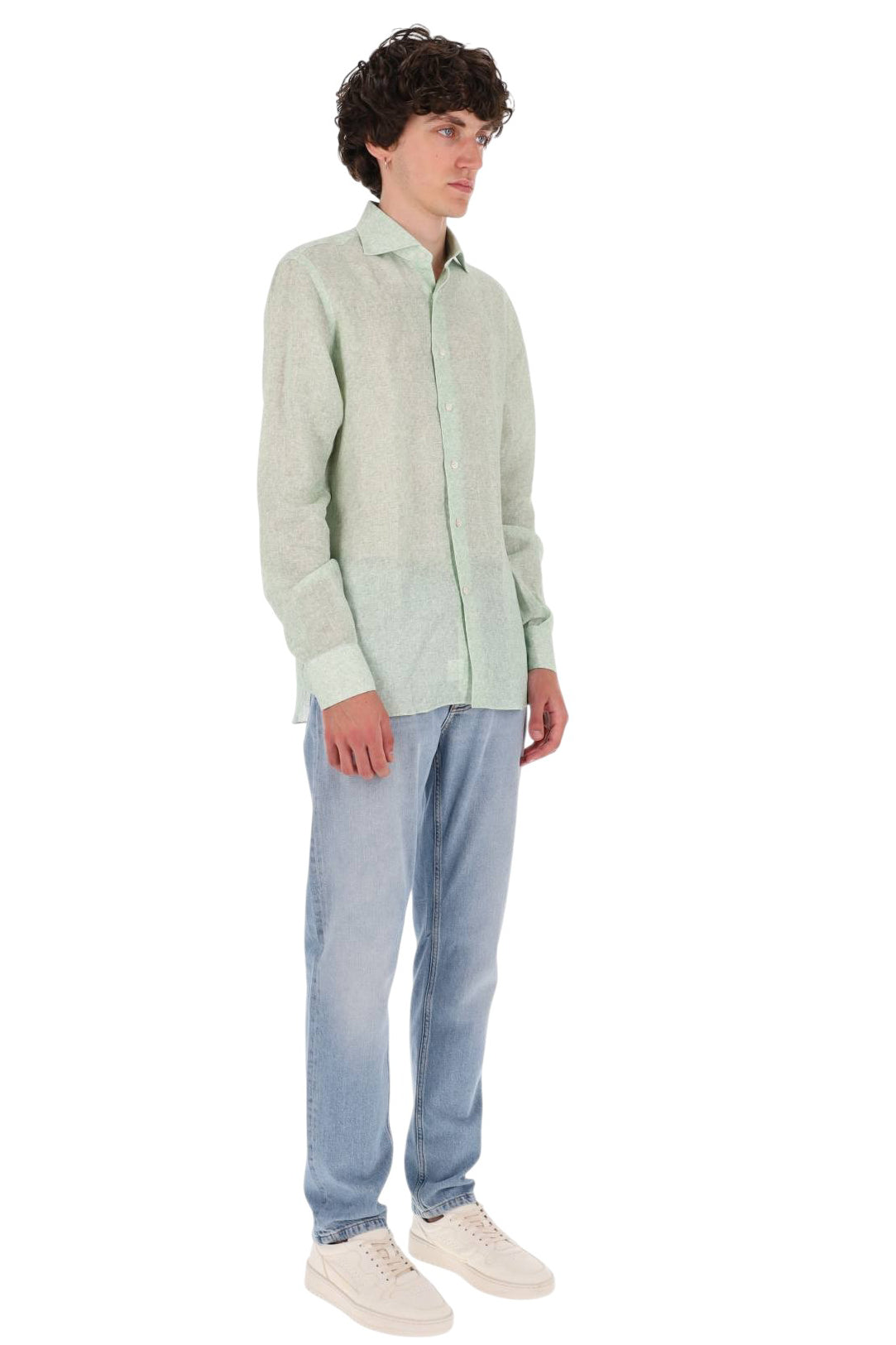 Borriello Camicia in lino melange 22051 7