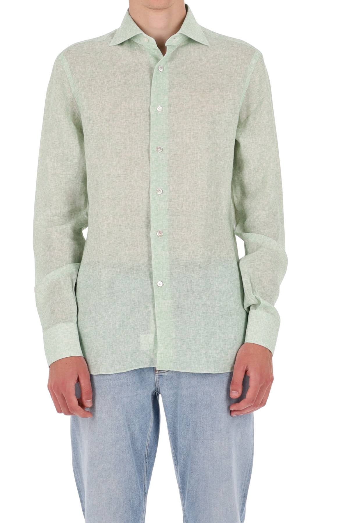 Borriello Camicia in lino melange 22051 7