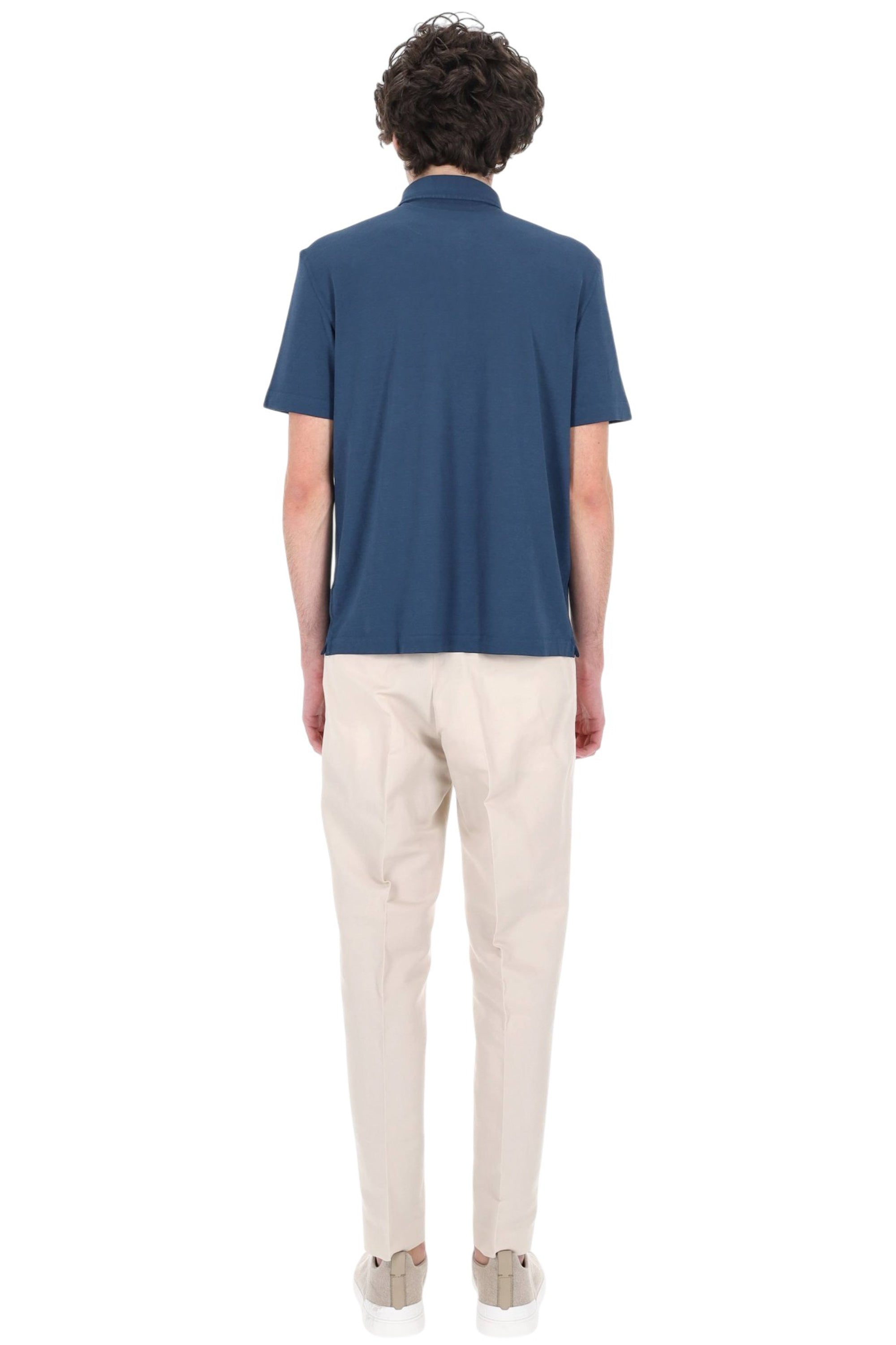 Drumohr Polo in cotone ice cotton DTJ202B-4 795