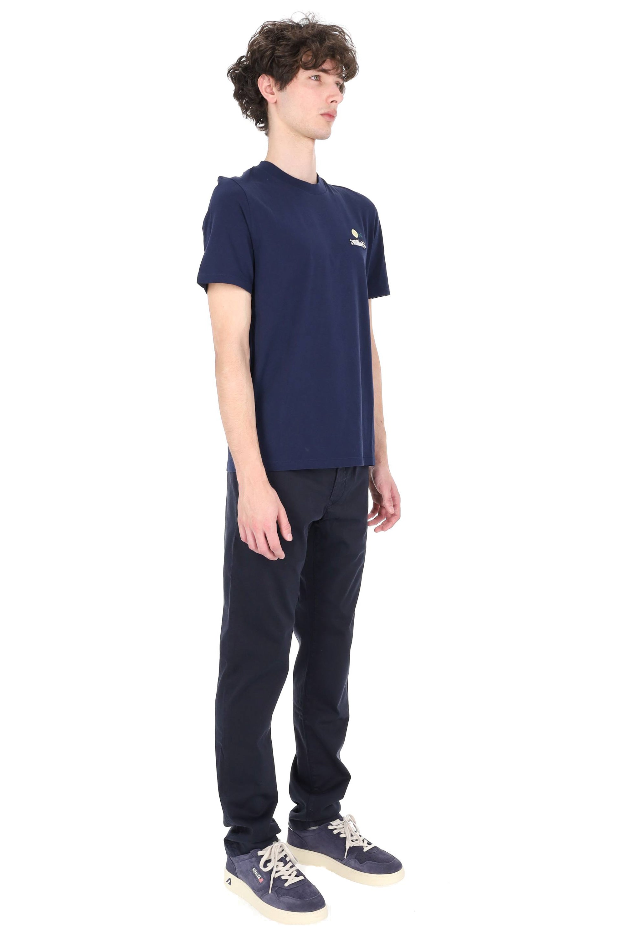 Jacob Cohen T-shirt in cotone "auto cabrio" linea Resort 4R002-003-M4530/2 Y73