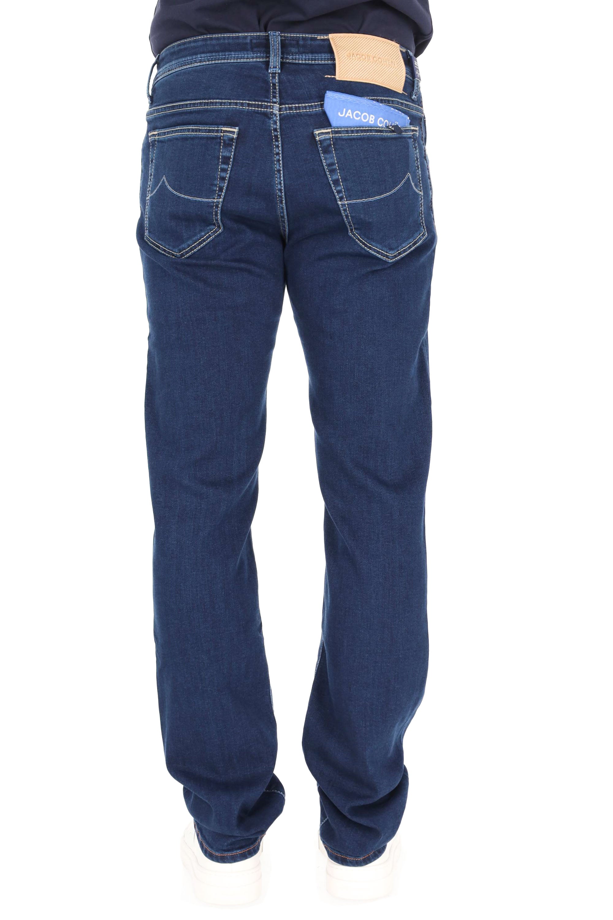Jacob Cohen Jeans comfort etichetta cavallino intarsiato Bard fit QE004-040-P3621 100D