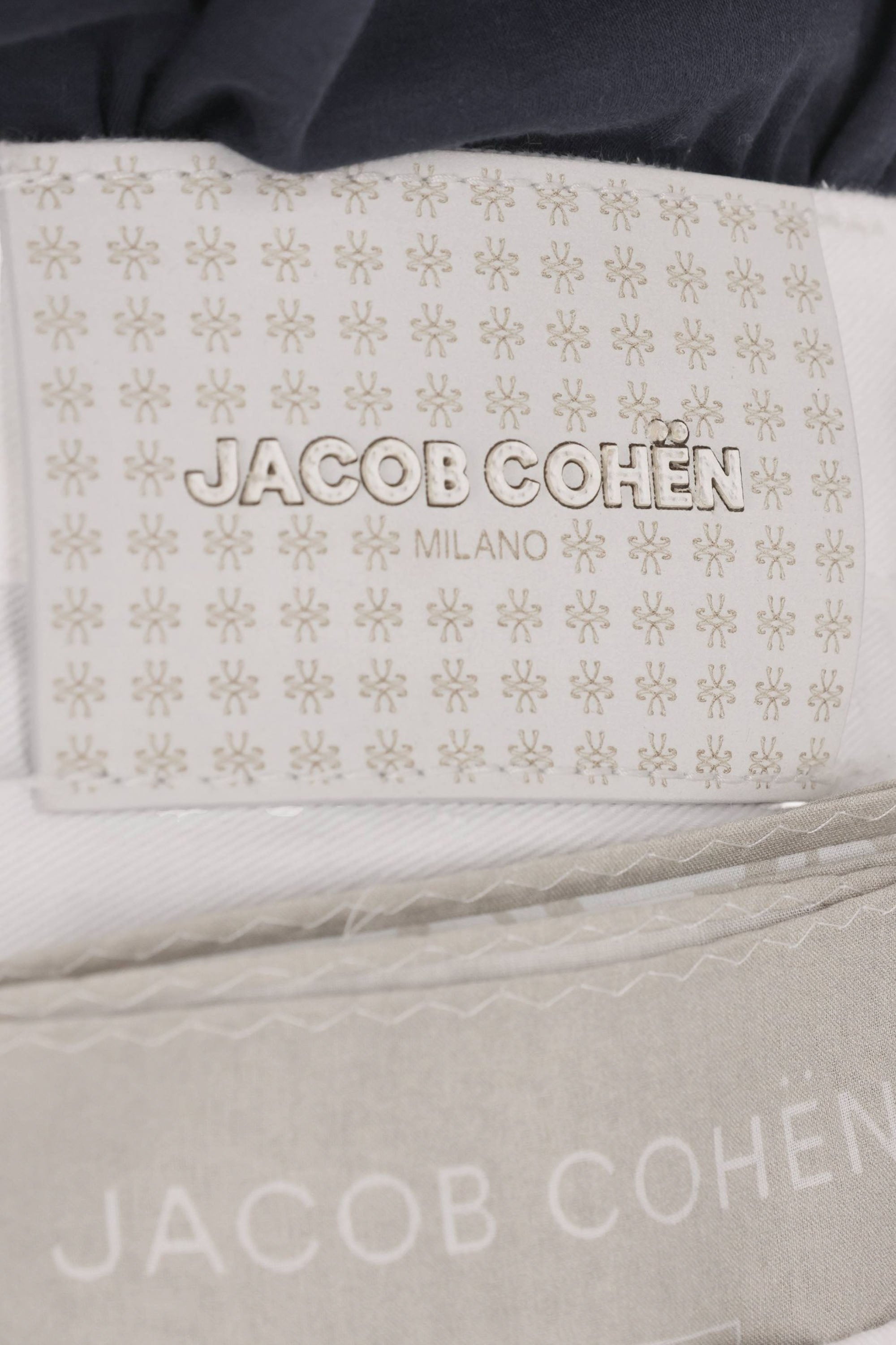 Jacob Cohen Jeans in puro cotone etichetta pelle Edo fit QE031-036-T864A A00